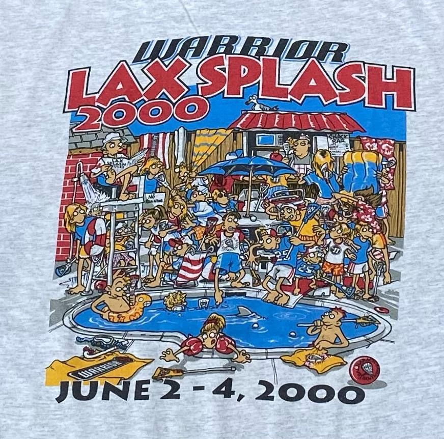Hanes × Vintage vintage tee Lax Splash 2000 A26 Size US M / EU 48-50 / 2 - 2 Thumbnail