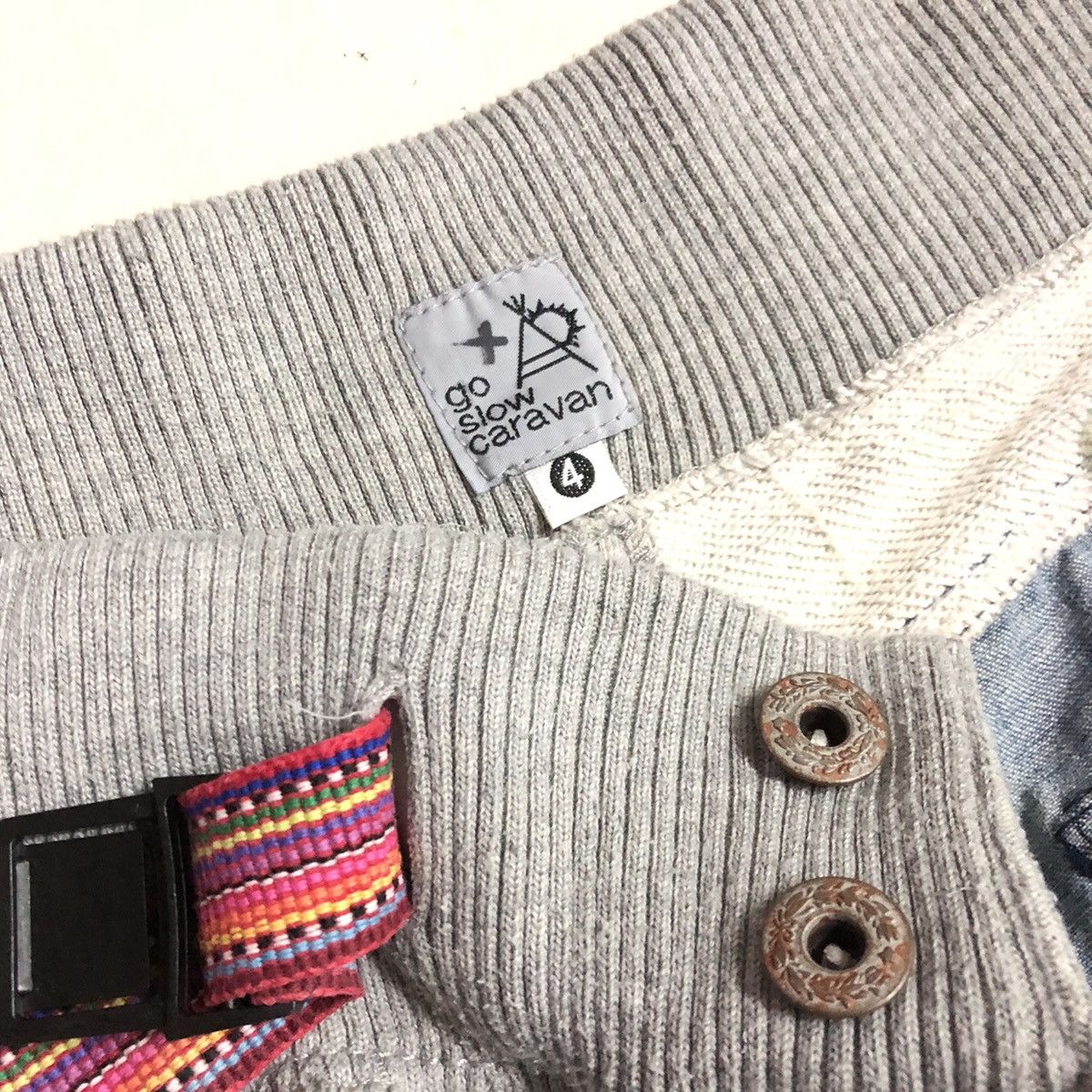 go slow caravan Go Slow Caravan Japan Loose/Classic Fit Bushpant Size US 32 / EU 48 - 2 Thumbnail