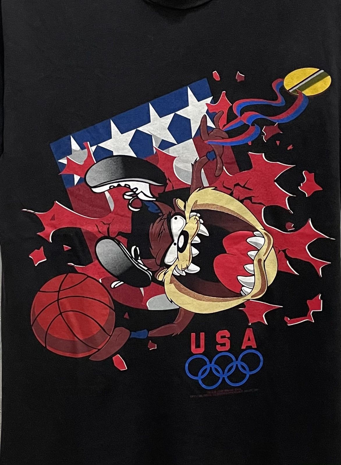Hanes × USA Olympics × Vintage VINTAGE Tazmania USA OLYMPIC Size US M / EU 48-50 / 2 - 2 Thumbnail