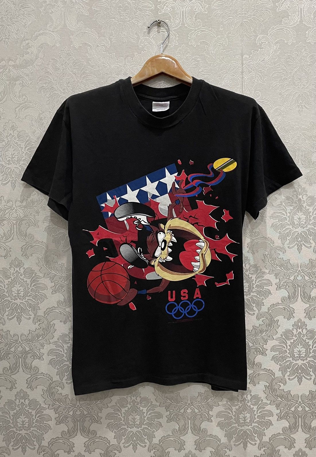 Hanes × USA Olympics × Vintage VINTAGE Tazmania USA OLYMPIC Size US M / EU 48-50 / 2 - 1 Thumbnail
