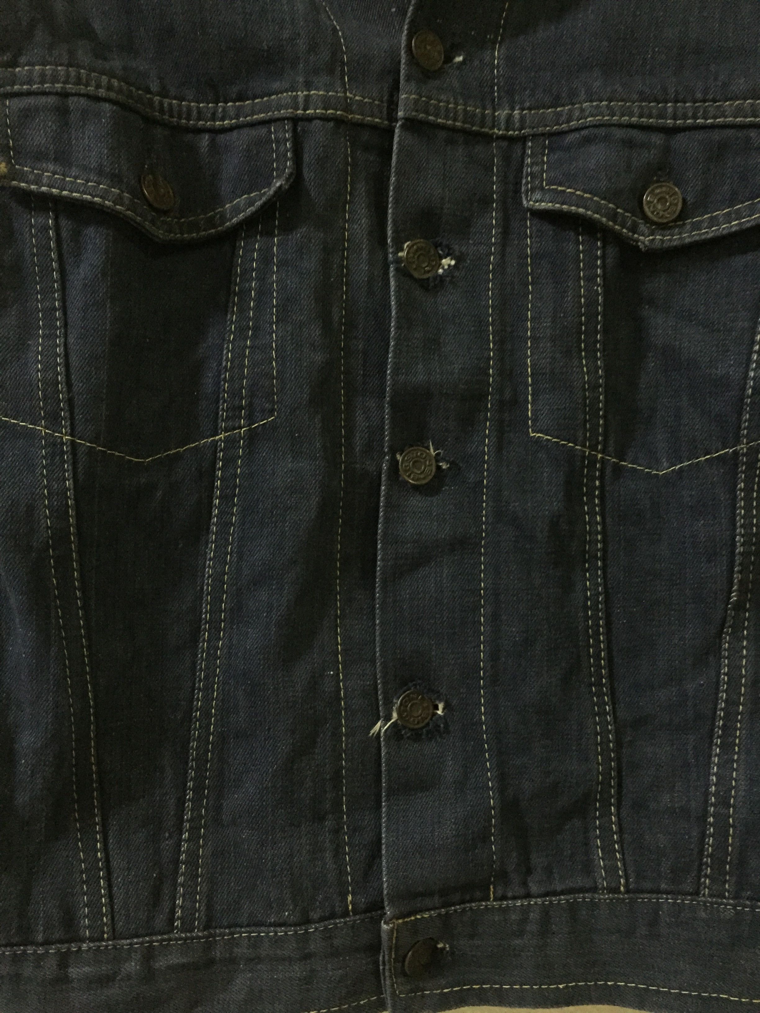 Vintage Vintage Big Stone Denim Jacket Size US S / EU 44-46 / 1 - 3 Thumbnail