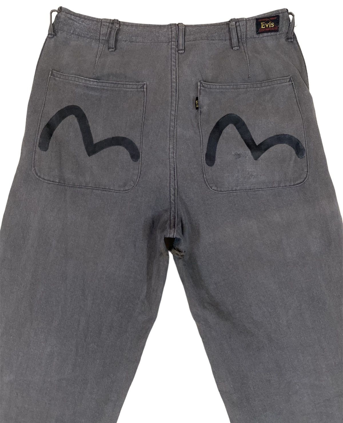 Evisu Vintage Evis Jeans Japan Loose Distressed denim Size US 32 / EU 48 - 13 Thumbnail