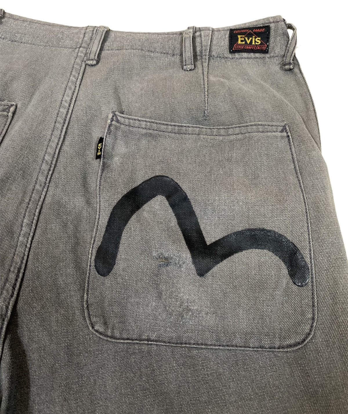 Evisu Vintage Evis Jeans Japan Loose Distressed denim Size US 32 / EU 48 - 12 Thumbnail