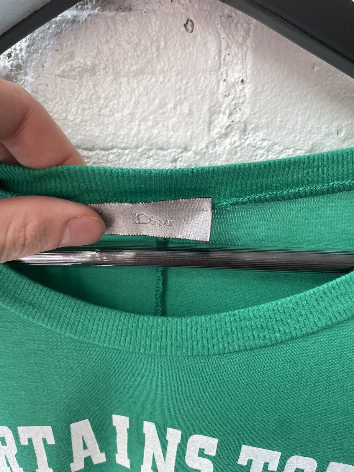 Dior × Hedi Slimane Hedi Curtain Torn, The end graphic LS Size US L / EU 52-54 / 3 - 3 Thumbnail