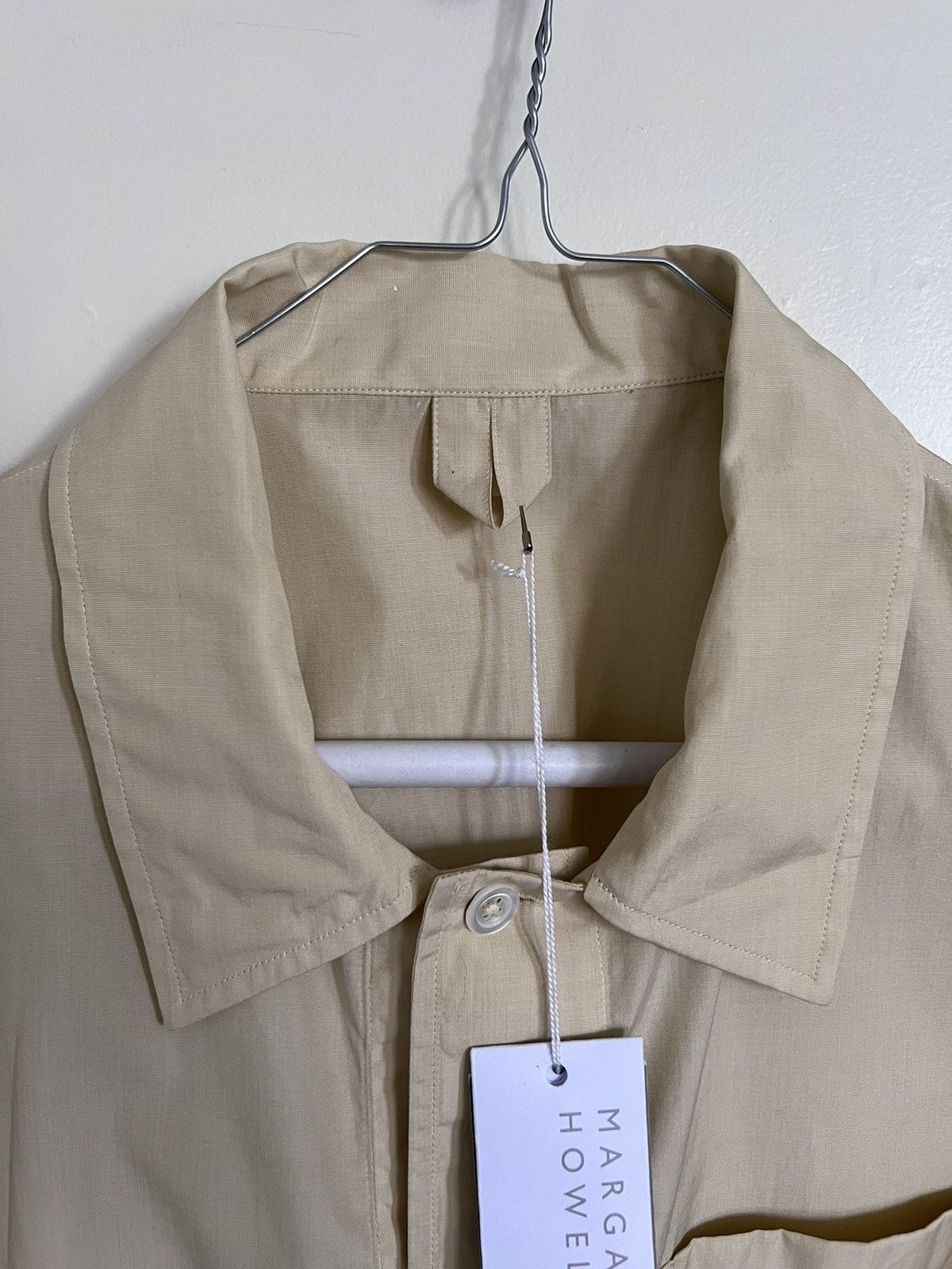 Margaret Howell Mainline end-on-end pale yellow shirt, M, made in UK Size US M / EU 48-50 / 2 - 3 Thumbnail