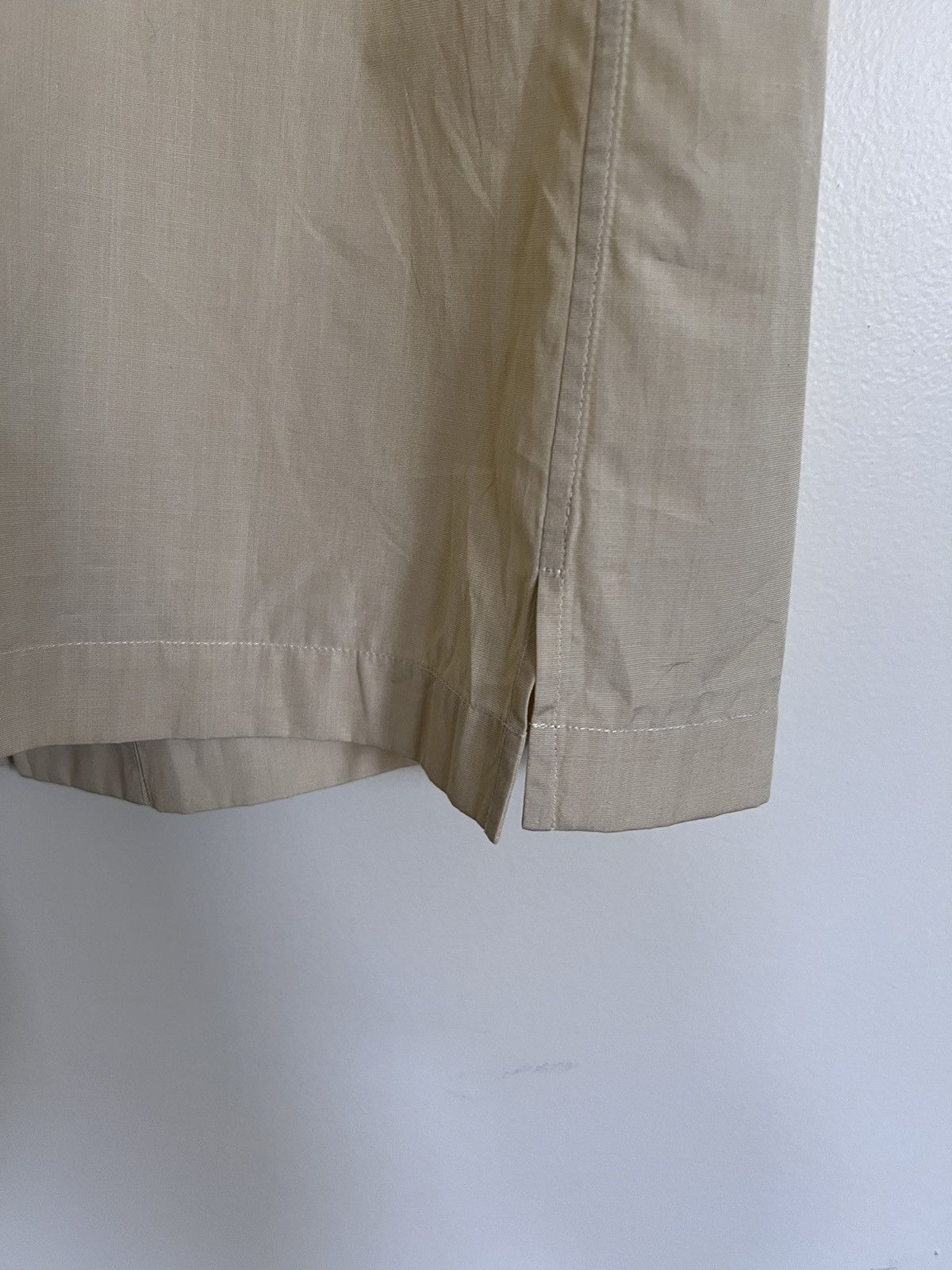 Margaret Howell Mainline end-on-end pale yellow shirt, M, made in UK Size US M / EU 48-50 / 2 - 6 Thumbnail