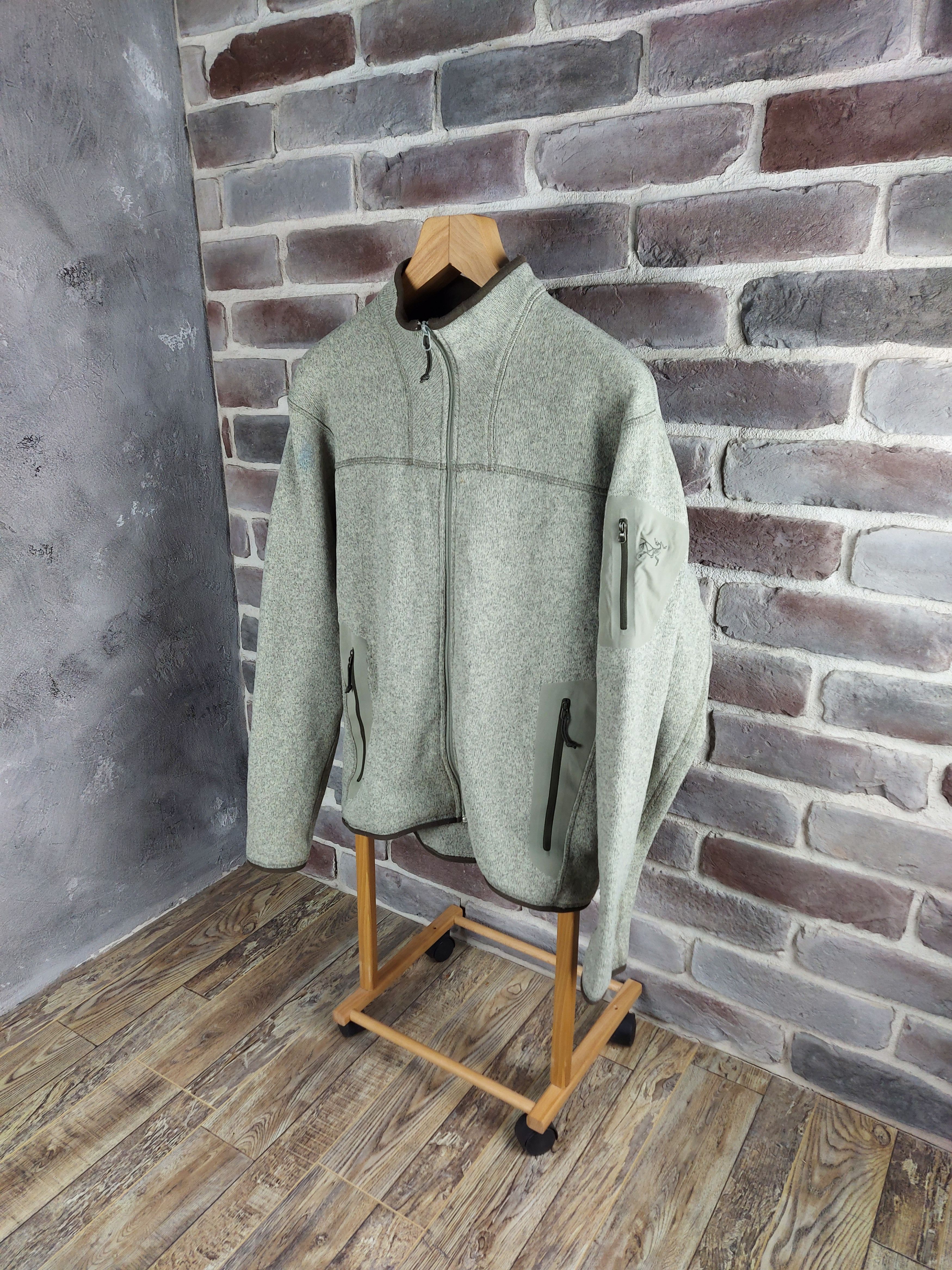 arcteryx zip fleece polartec