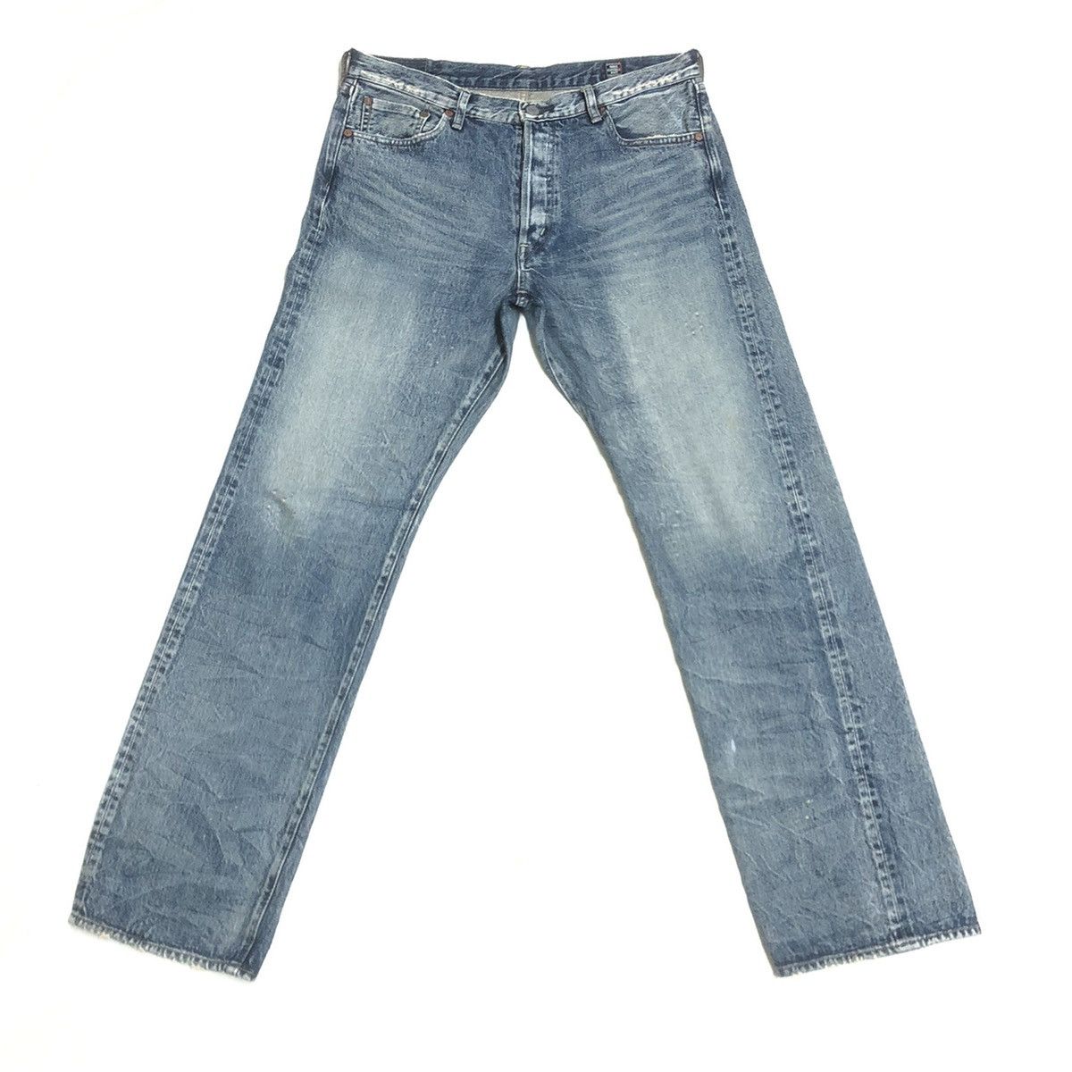 Japanese Brand Bartack Japan Selvedge Denim Size US 34 / EU 50 - 1 Thumbnail