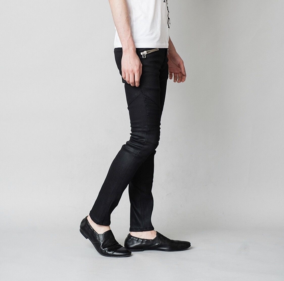 パンツ NO ID biker stretch skinny jeans NO ID biker stretch skinny jeans