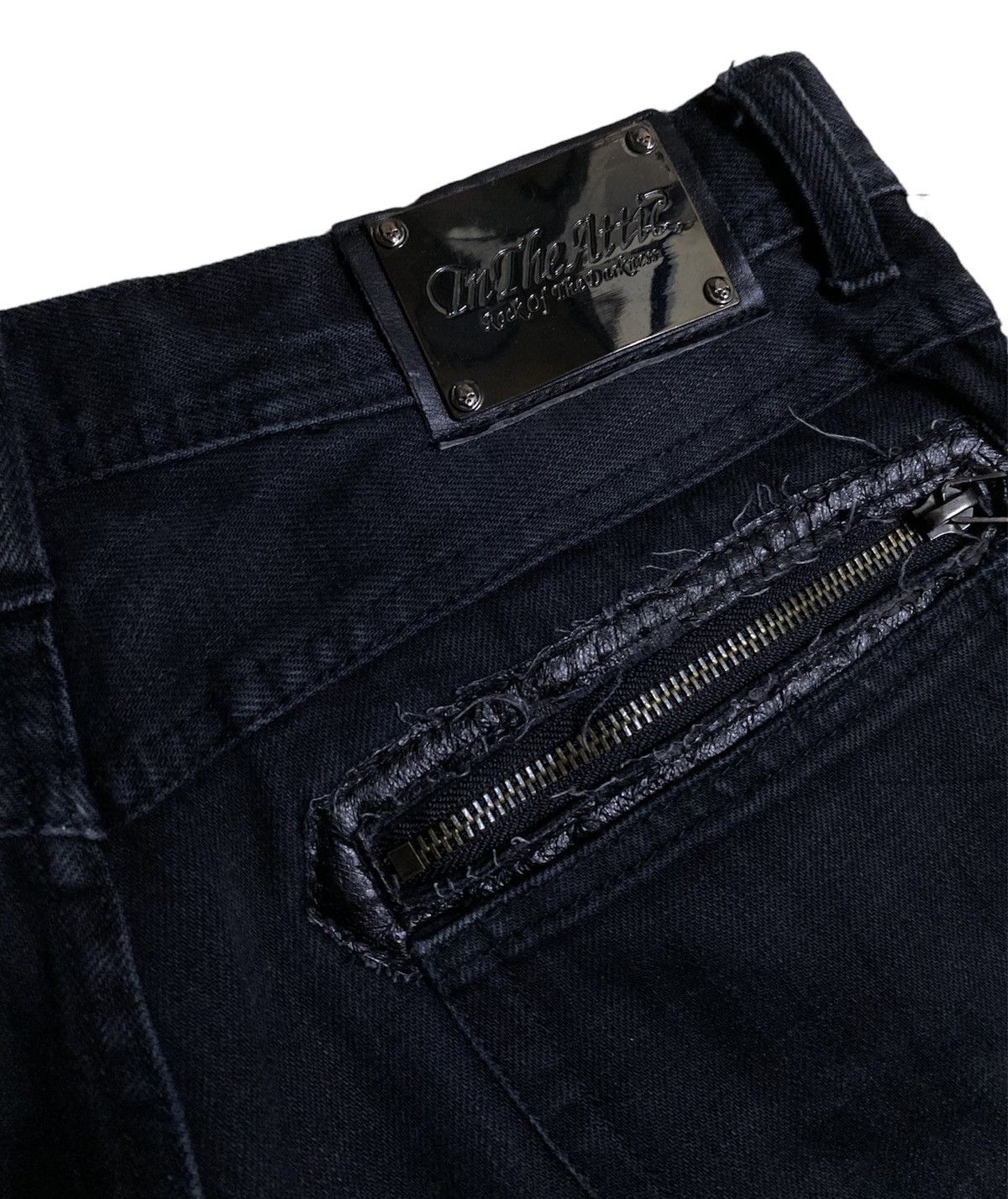 In The Attic × Rockstar Games In The Attic Rock Of Darkness Zipper Denim Size US 30 / EU 46 - 15 Thumbnail