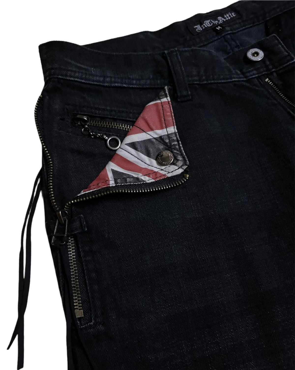 In The Attic × Rockstar Games In The Attic Rock Of Darkness Zipper Denim Size US 30 / EU 46 - 5 Thumbnail