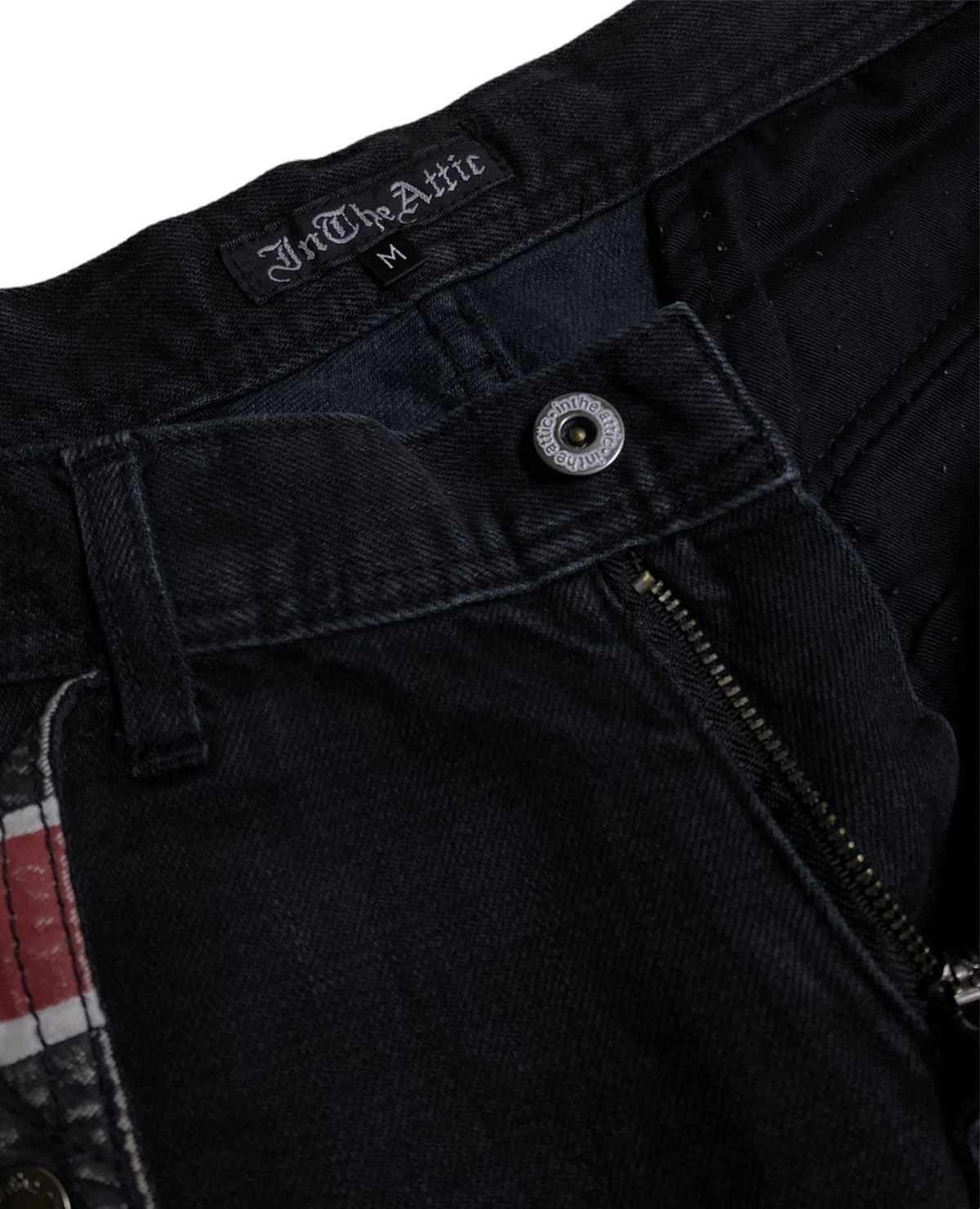 In The Attic × Rockstar Games In The Attic Rock Of Darkness Zipper Denim Size US 30 / EU 46 - 2 Thumbnail