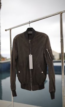 Rick Owens Flight Bomber | Grailed