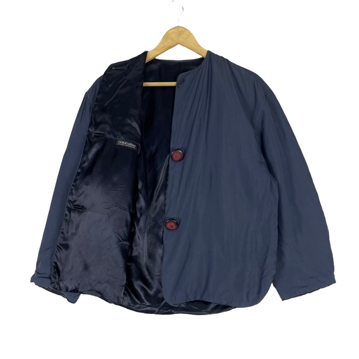 Giorgio Armani ⚡️GIORGIO ARMANI BUTTON LIGHT WOMEN JACKET Size ONE SIZE - 6 Thumbnail