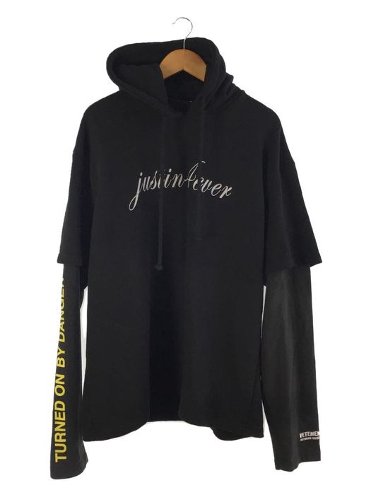 Vetements justin best sale 4ever hoodie