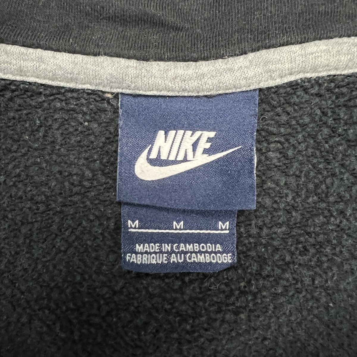 Nike Nike Sportswear Hoodie Swoosh Full Zip Distressed Sweatshirt Size US M / EU 48-50 / 2 - 7 Thumbnail