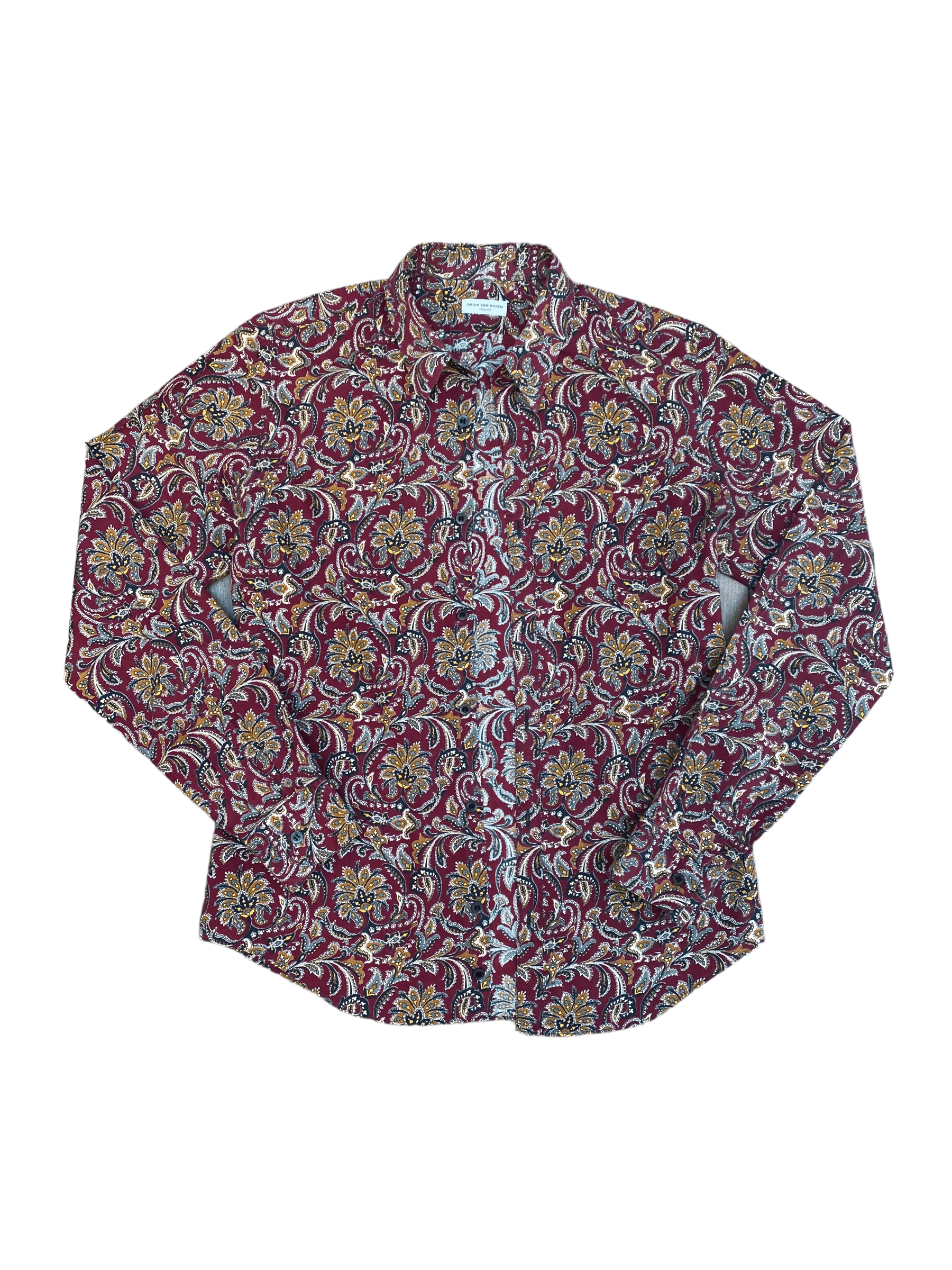 Dries Van Noten Rare FW 2013 Runway Paisley Shirt Size US M / EU 48-50 / 2 - 4 Thumbnail