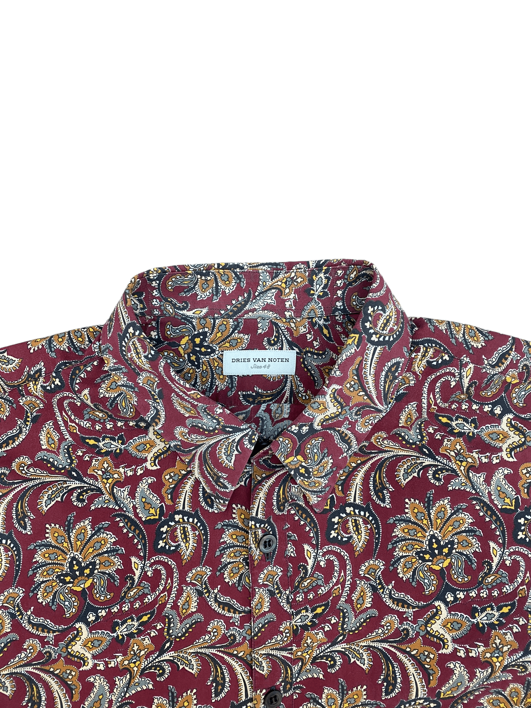 Dries Van Noten Rare FW 2013 Runway Paisley Shirt Size US M / EU 48-50 / 2 - 6 Thumbnail