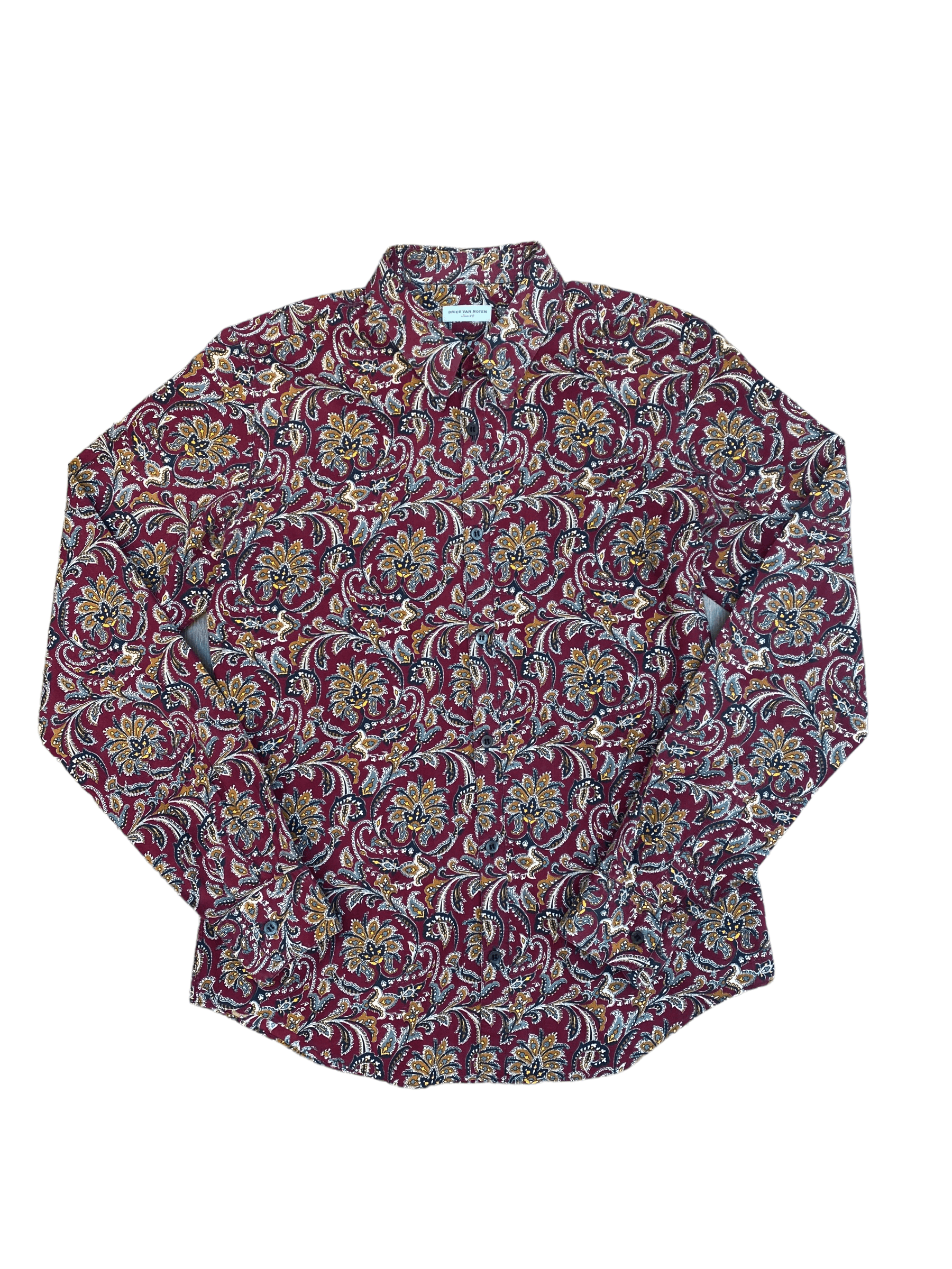 Dries Van Noten Rare FW 2013 Runway Paisley Shirt Size US M / EU 48-50 / 2 - 2 Thumbnail