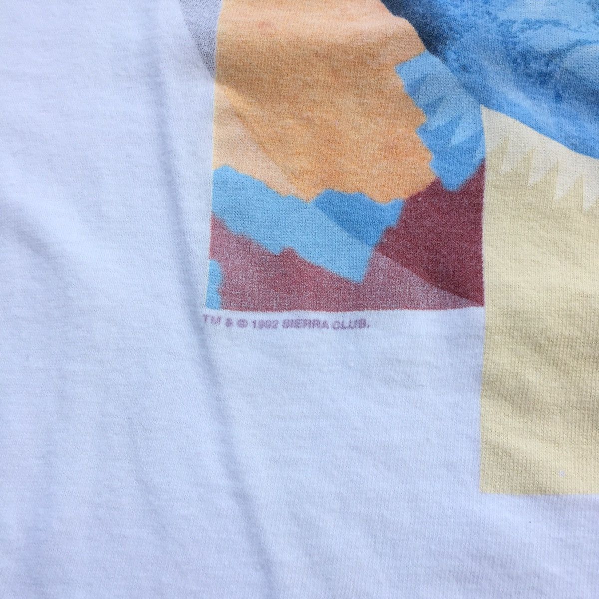 Vintage Vintage 90s Single Sticth Siera Club Animal T-Shirts Size US M / EU 48-50 / 2 - 3 Thumbnail