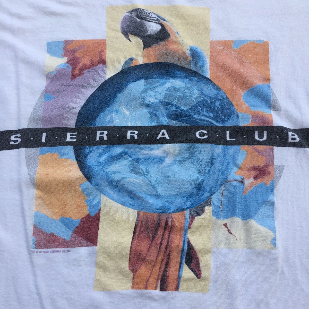 Vintage Vintage 90s Single Sticth Siera Club Animal T-Shirts Size US M / EU 48-50 / 2 - 2 Thumbnail