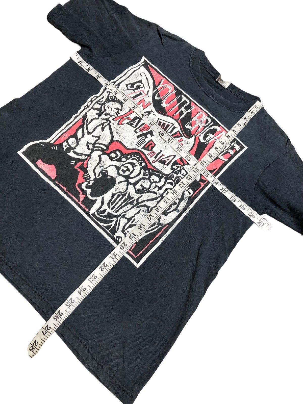 Band Tees FADED VINTAGE YOUTH BRIGADE PUNK BAND T Size US M / EU 48-50 / 2 - 10 Thumbnail