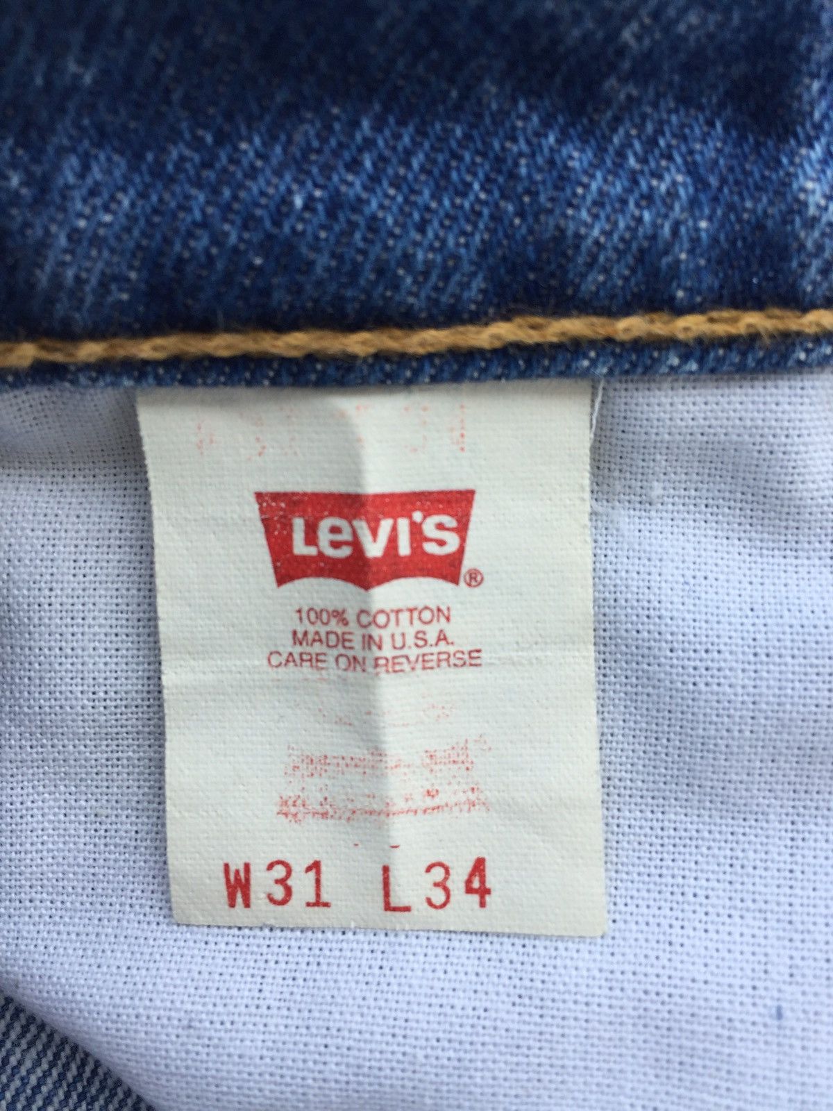 Levi's × Vintage Vintage 90s Levi’s 520-0217 W31 L34 Made in USA Size US 30 / EU 46 - 7 Thumbnail