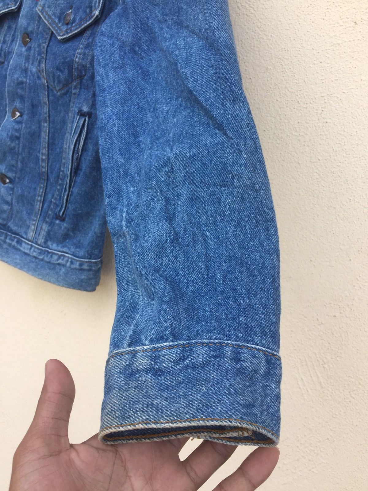 Levi's × Vintage 🔥offer🔥Vintage 90s Levis Trucker Denim Jacket Made USA Size US S / EU 44-46 / 1 - 5 Thumbnail