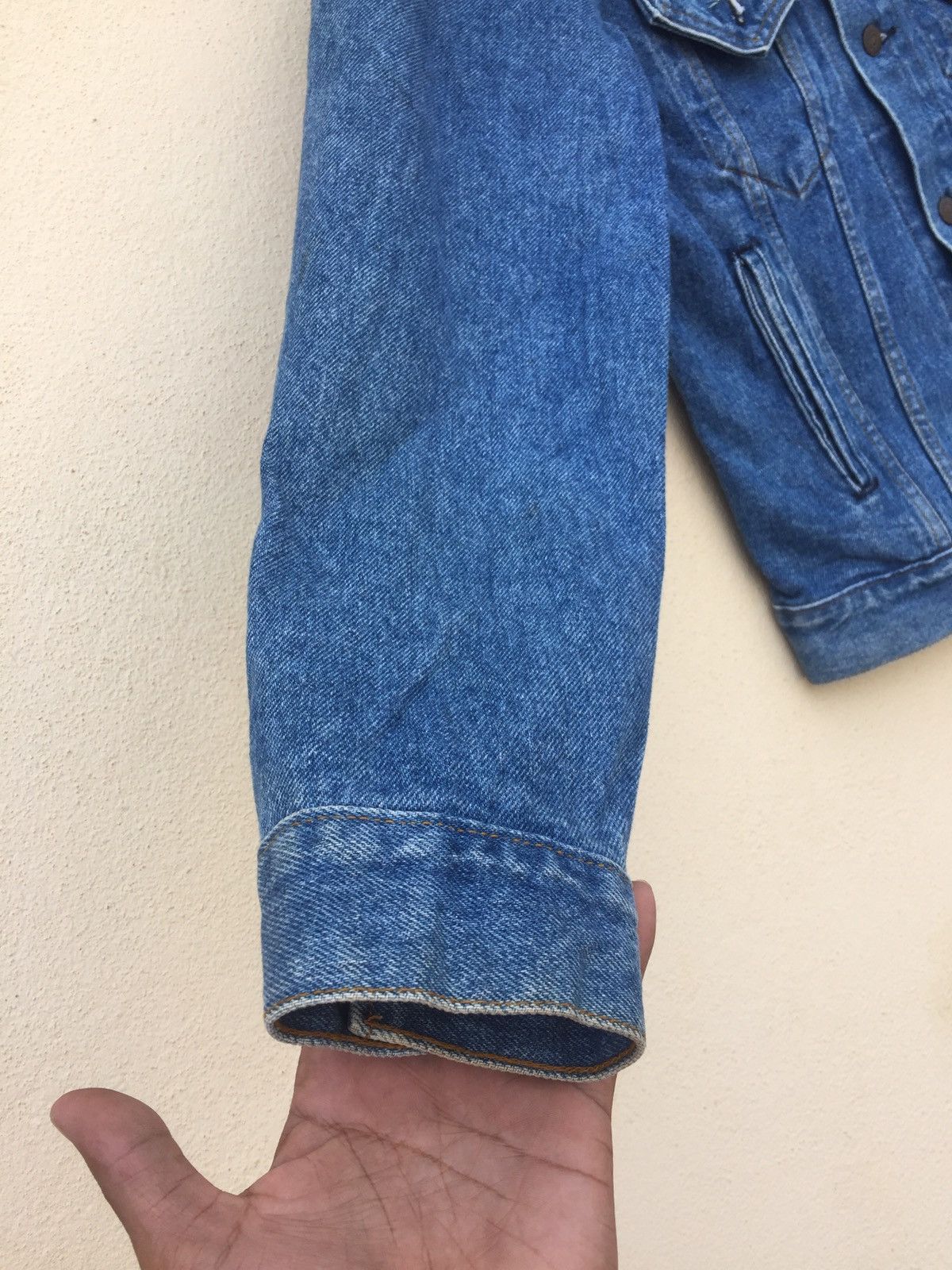 Levi's × Vintage 🔥offer🔥Vintage 90s Levis Trucker Denim Jacket Made USA Size US S / EU 44-46 / 1 - 6 Thumbnail