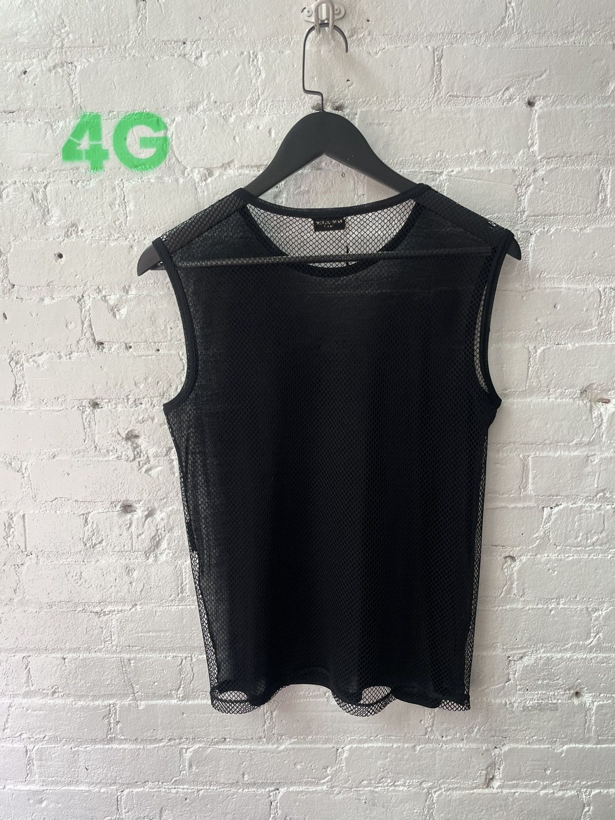 Hedi Slimane × Saint Laurent Paris Hedi slimane sample mesh tank top fw13 Size US M / EU 48-50 / 2 - 3 Thumbnail