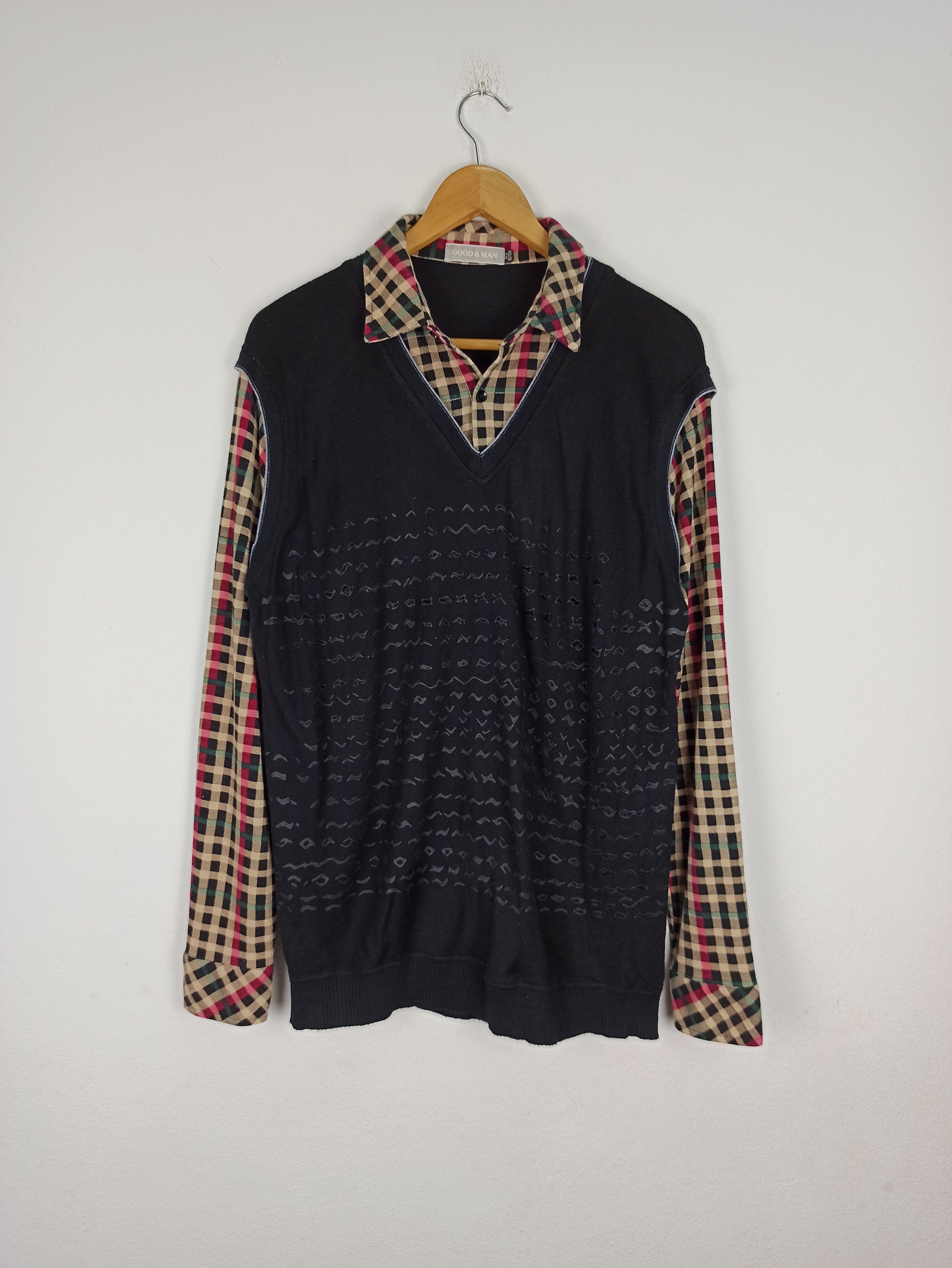 If Six Was Nine Vintage Japanese designer sweatshirts nice design (c46) Size US L / EU 52-54 / 3 - 1 Thumbnail