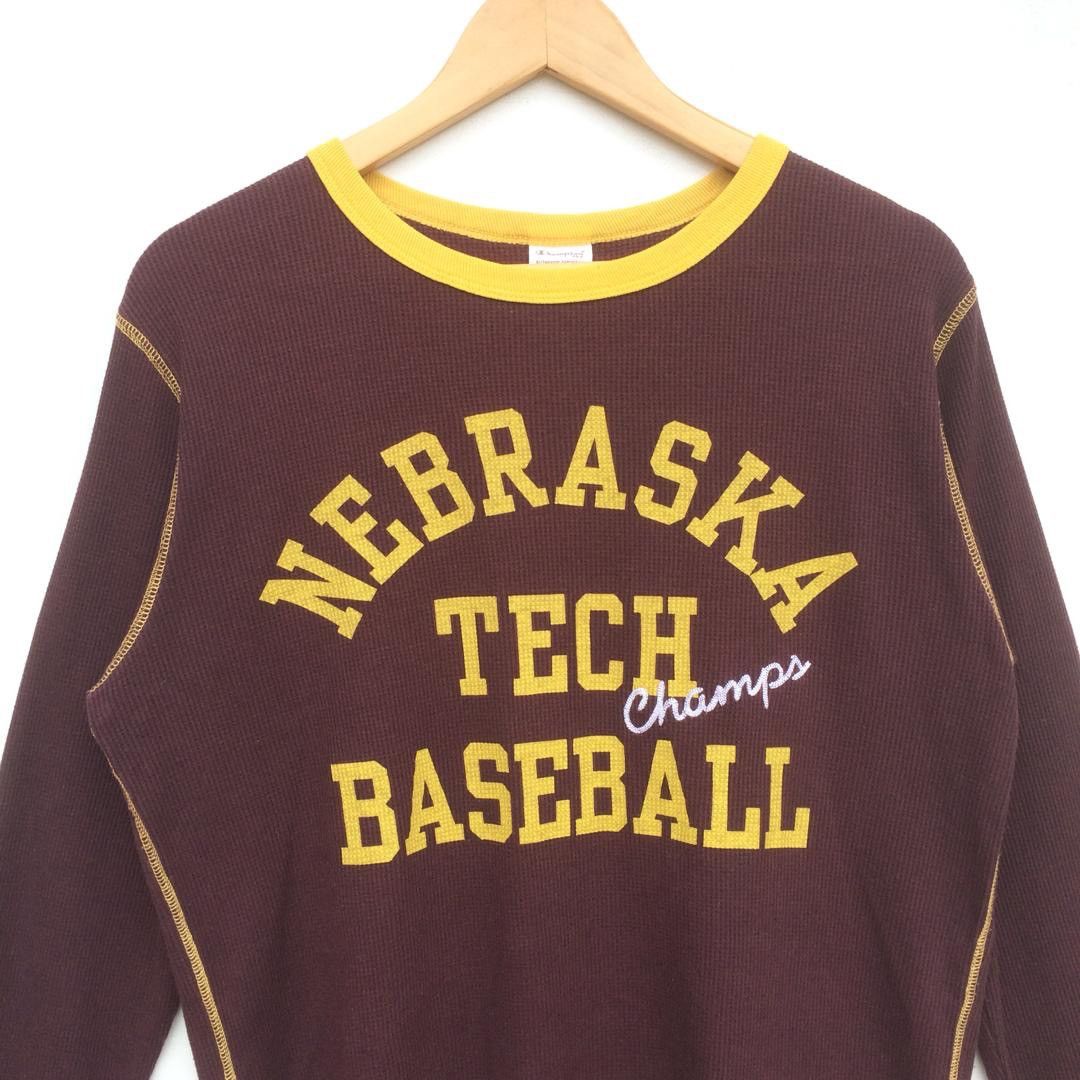 Champion Vintage Champion Nebraska Baseball Longsleev Size US M / EU 48-50 / 2 - 2 Thumbnail