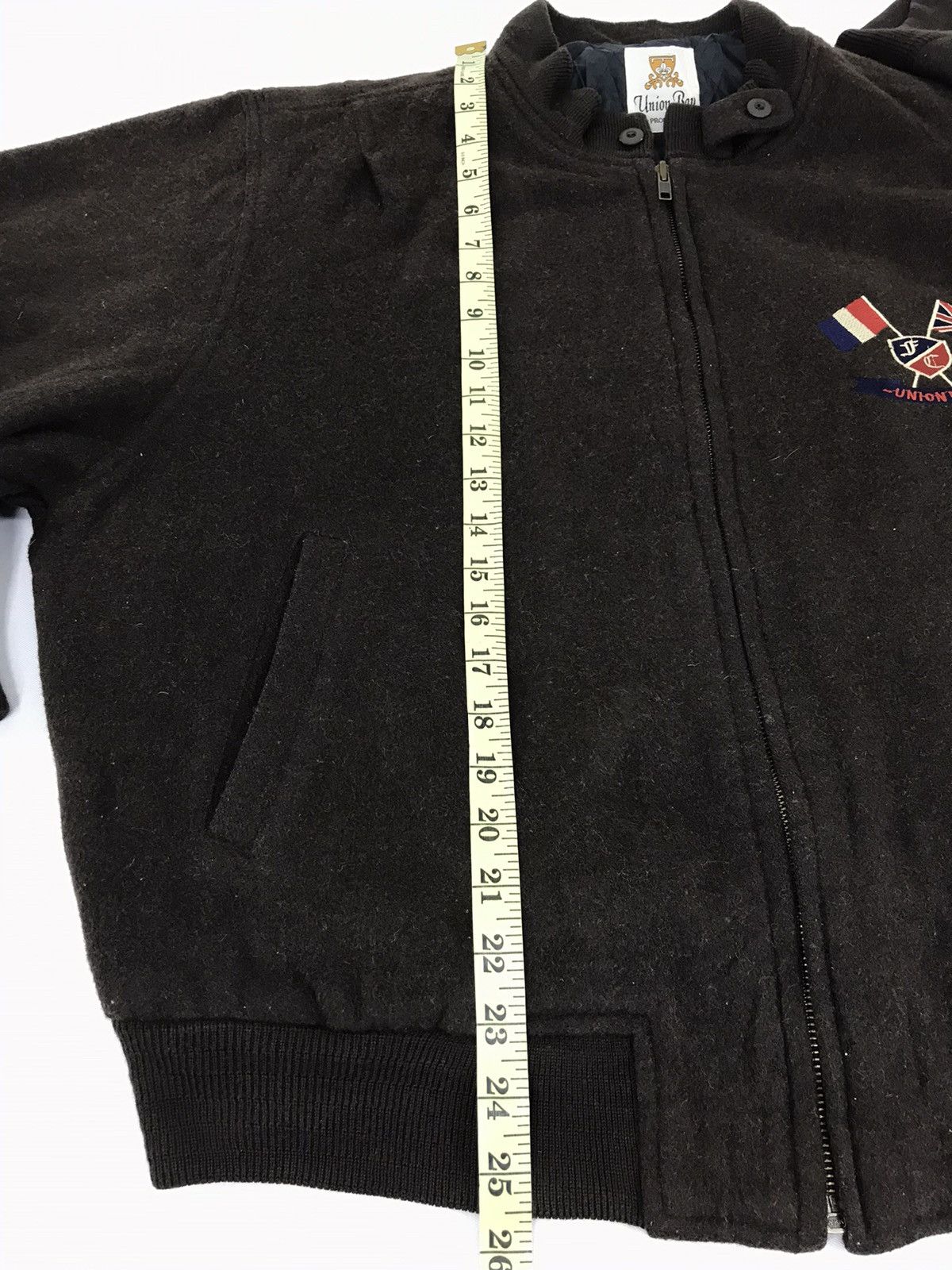 French Connection Vintage French Connection Fcuk Union Bay Varsity Jacket Size US L / EU 52-54 / 3 - 9 Thumbnail