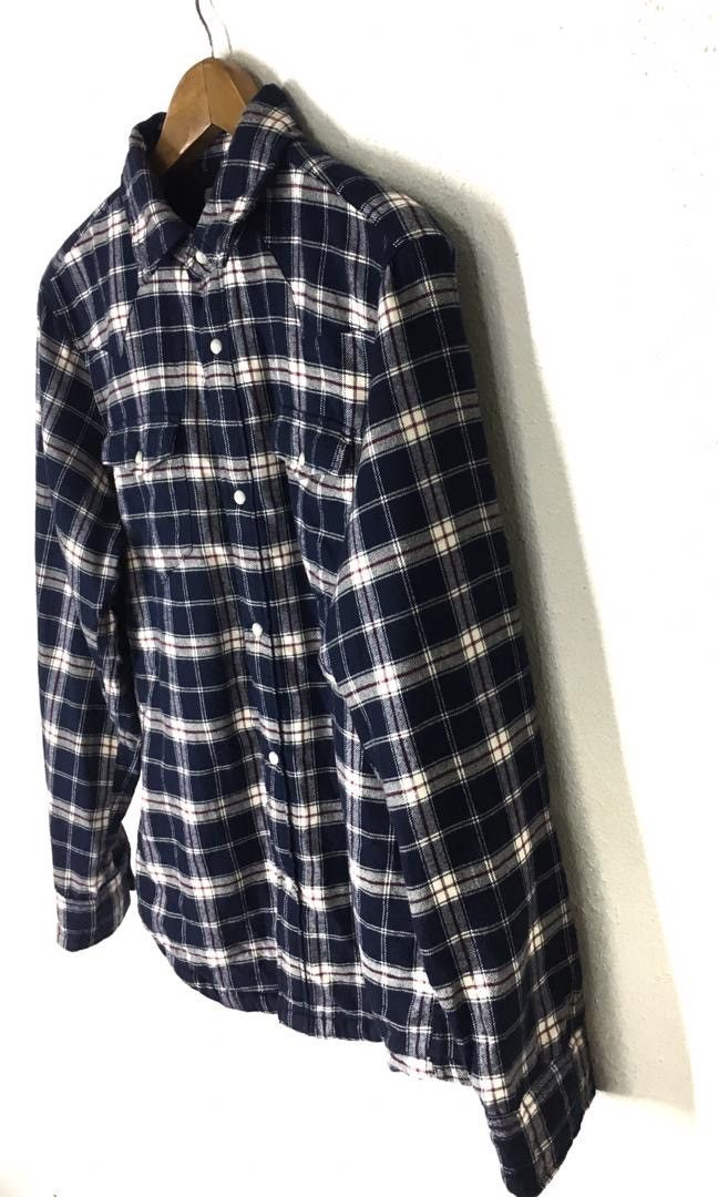 Japanese Brand × Uniqlo Flannel UNIQLO Shirt Size US M / EU 48-50 / 2 - 3 Thumbnail