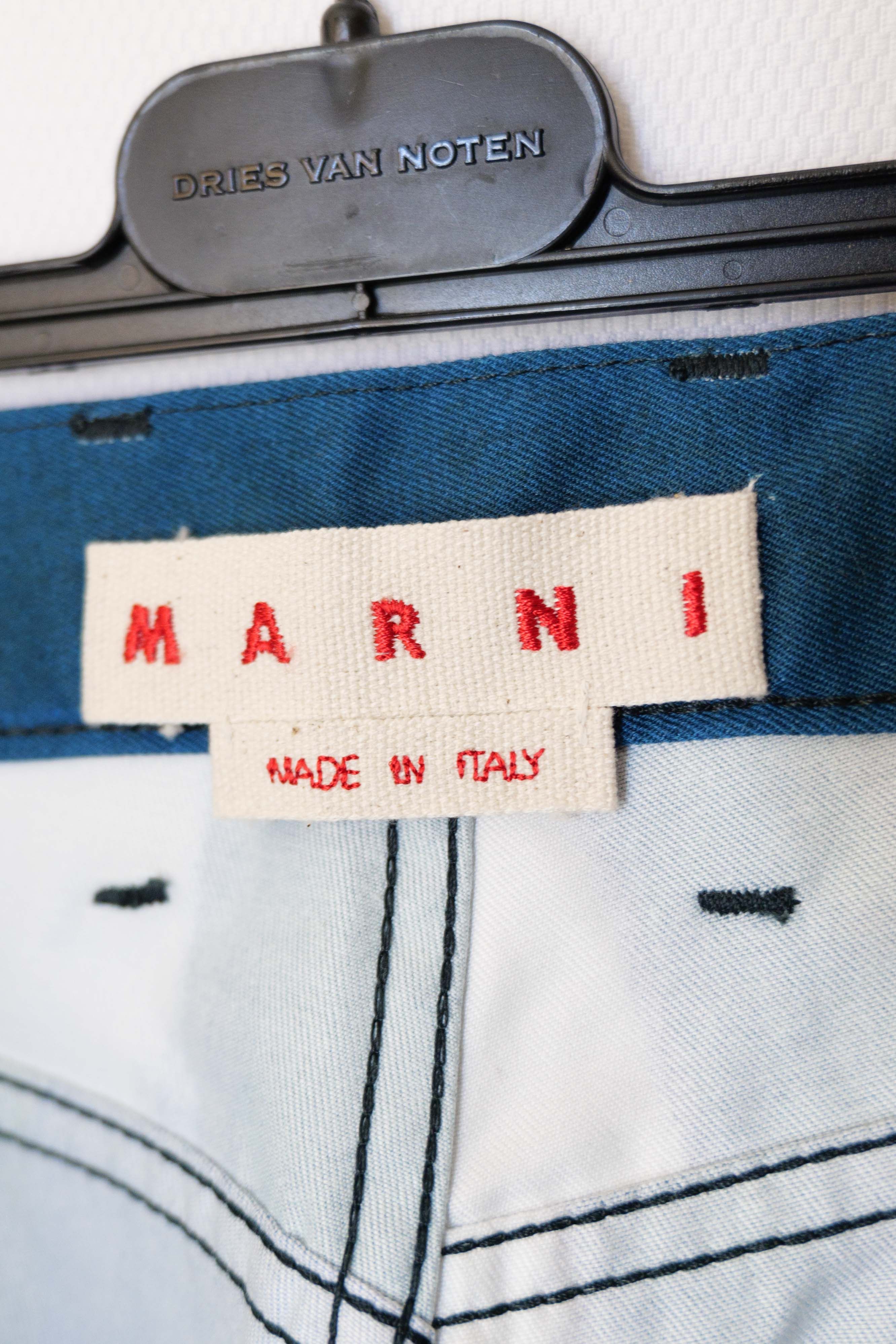 Marni paint stripe pants Size US 32 / EU 48 - 9 Thumbnail