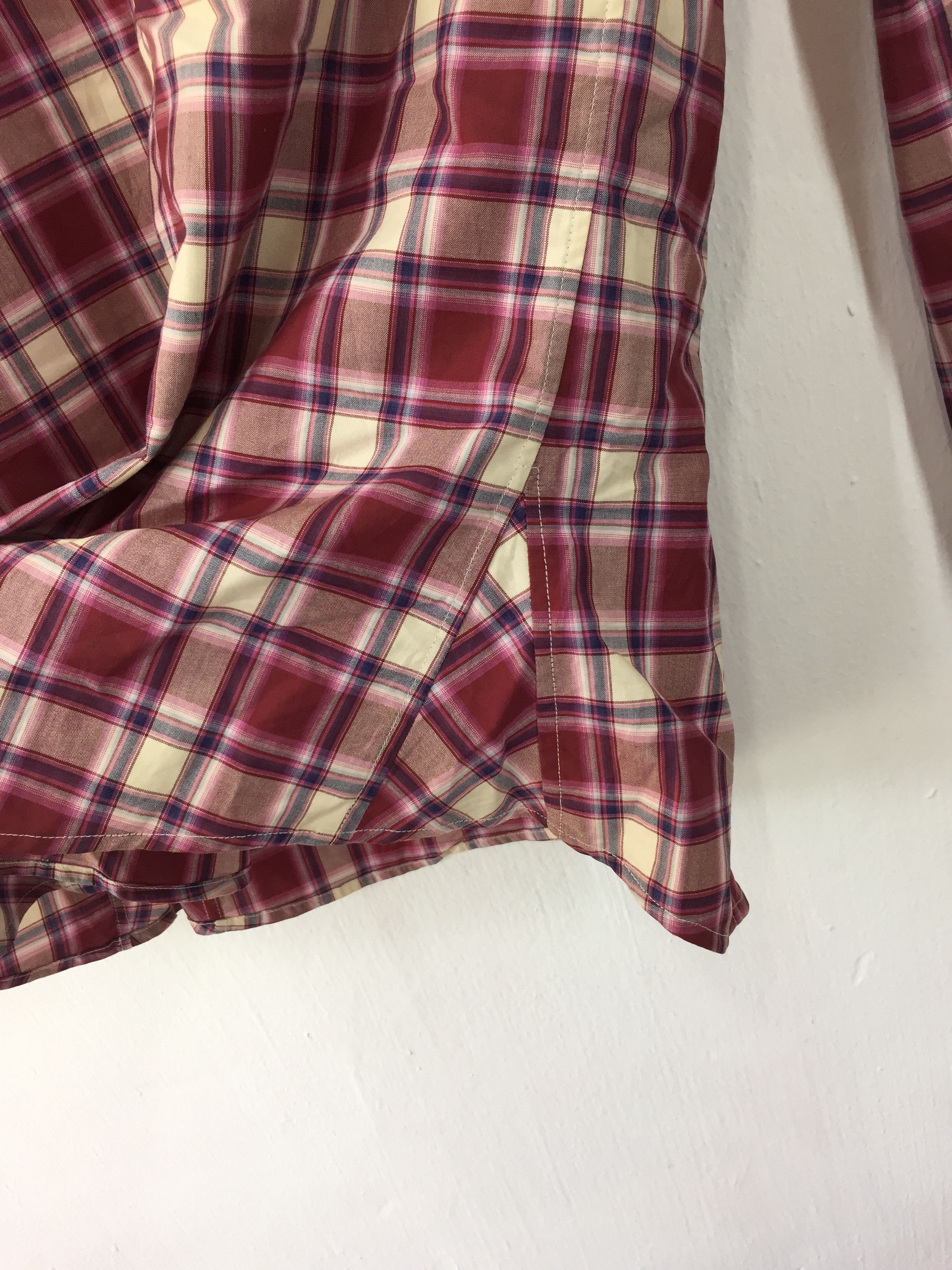 Alexander McQueen Alexander McQueen Checkered Shirt Made in Italy Size L / US 10 / IT 46 - 3 Thumbnail