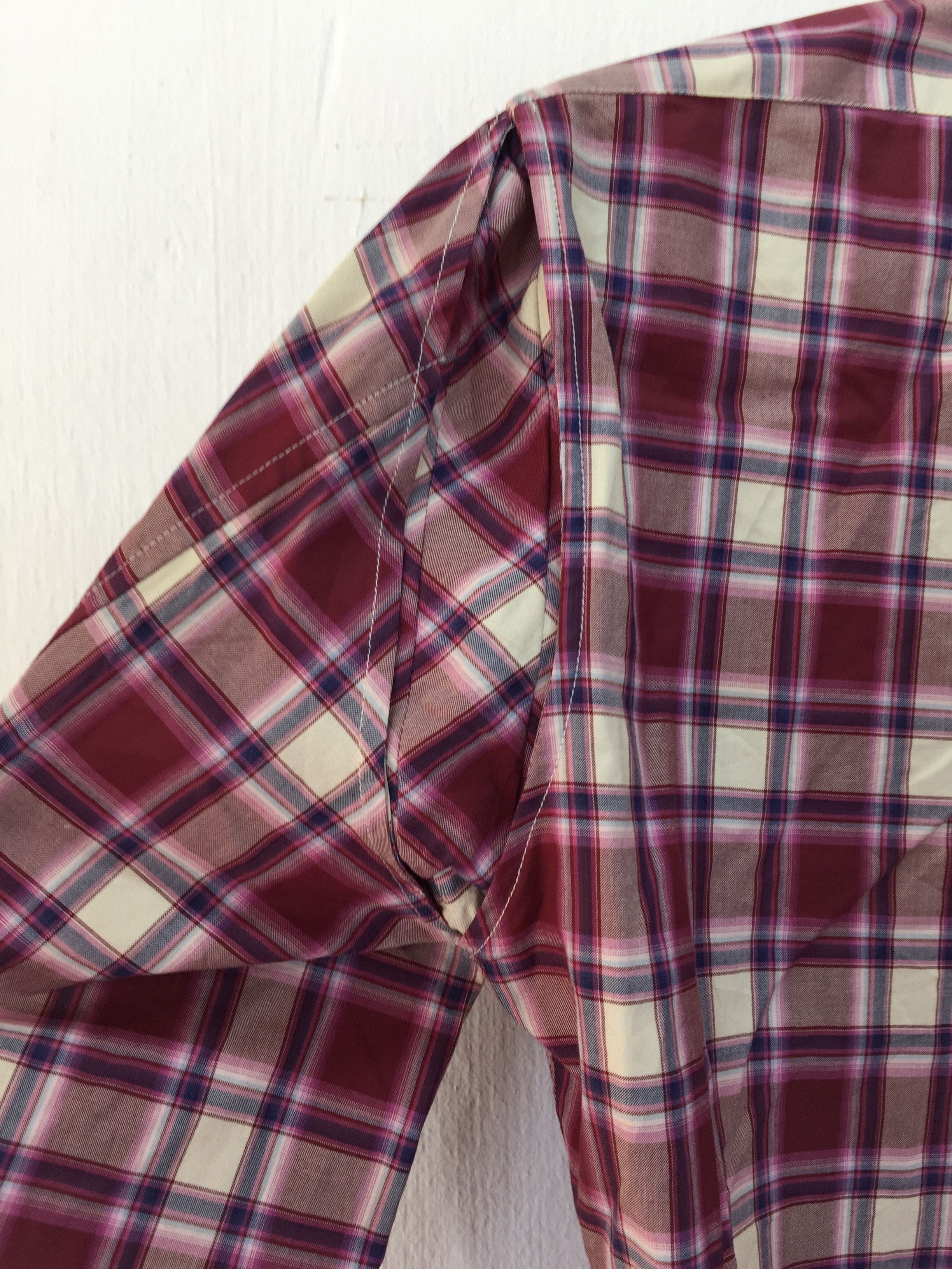 Alexander McQueen Alexander McQueen Checkered Shirt Made in Italy Size L / US 10 / IT 46 - 11 Thumbnail