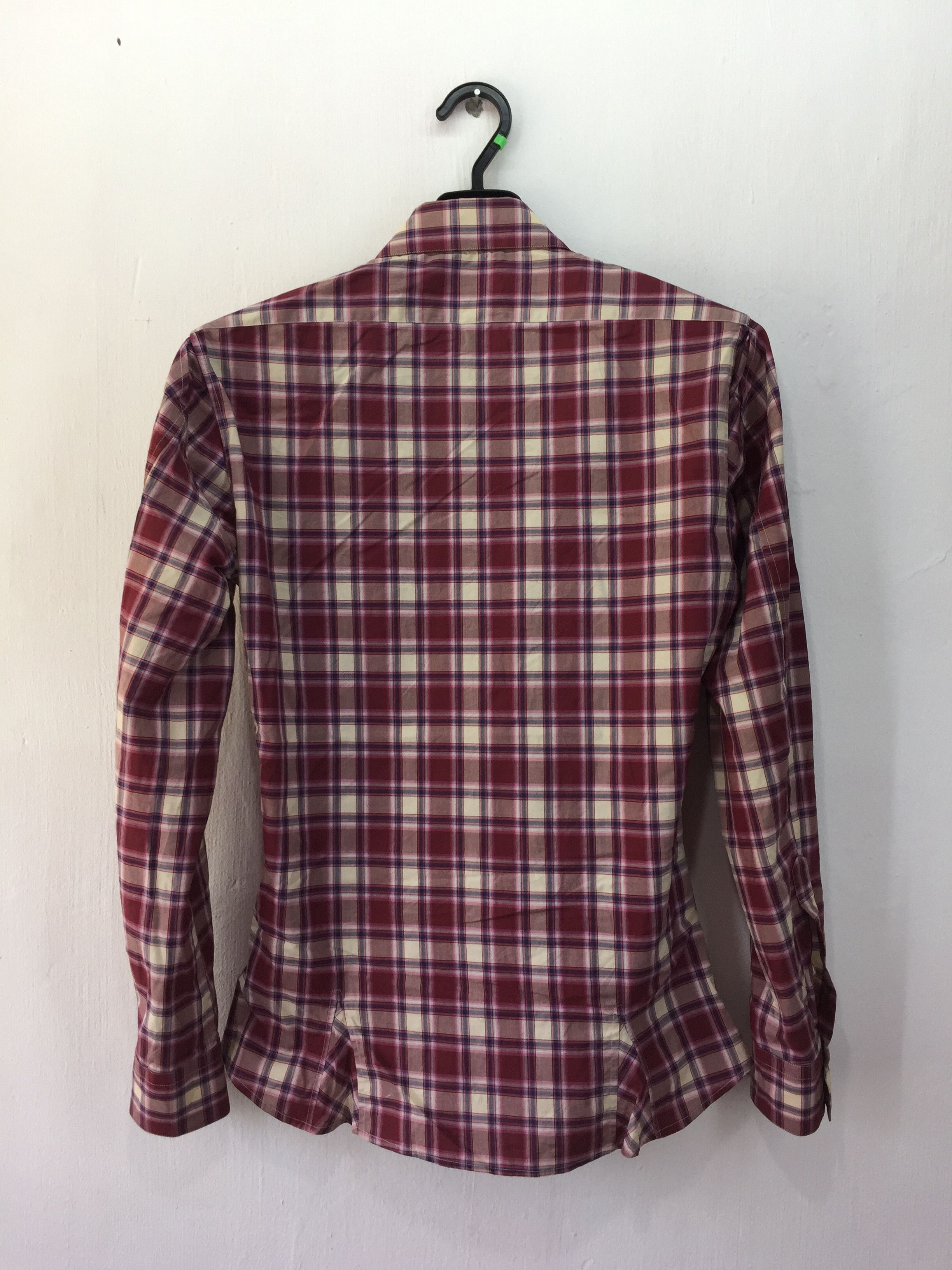 Alexander McQueen Alexander McQueen Checkered Shirt Made in Italy Size L / US 10 / IT 46 - 8 Thumbnail