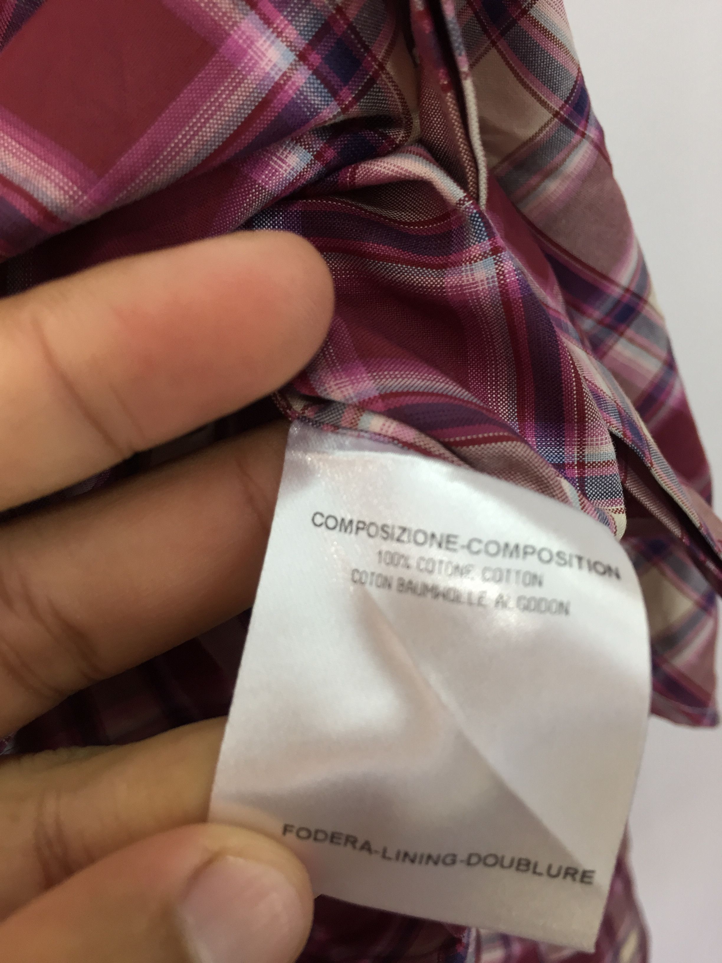 Alexander McQueen Alexander McQueen Checkered Shirt Made in Italy Size L / US 10 / IT 46 - 5 Thumbnail