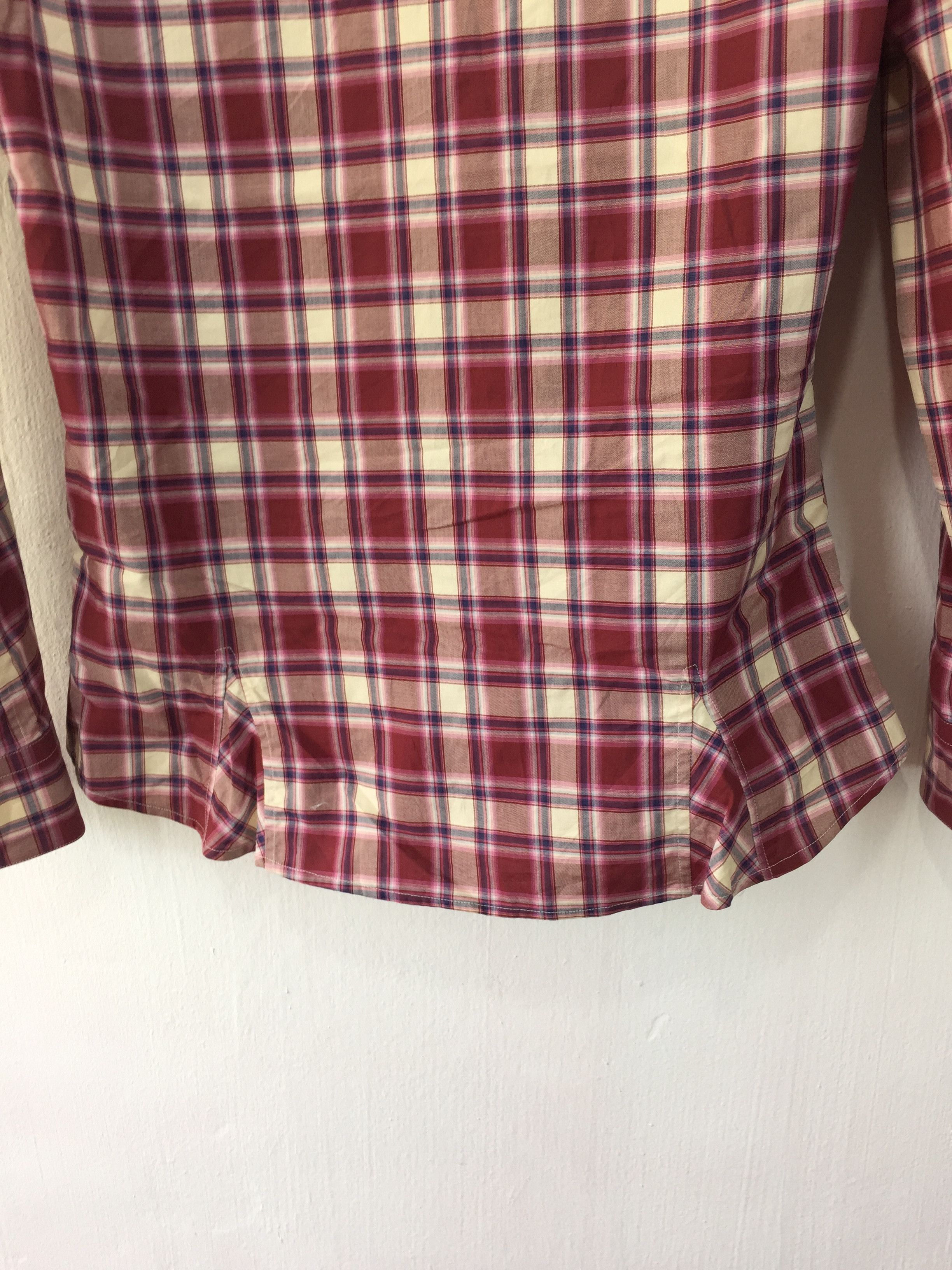 Alexander McQueen Alexander McQueen Checkered Shirt Made in Italy Size L / US 10 / IT 46 - 10 Thumbnail