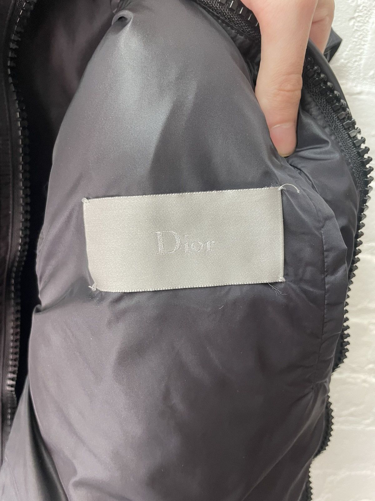 Dior × Hedi Slimane Dior homme Hedi puffer vest Size US M / EU 48-50 / 2 - 2 Thumbnail