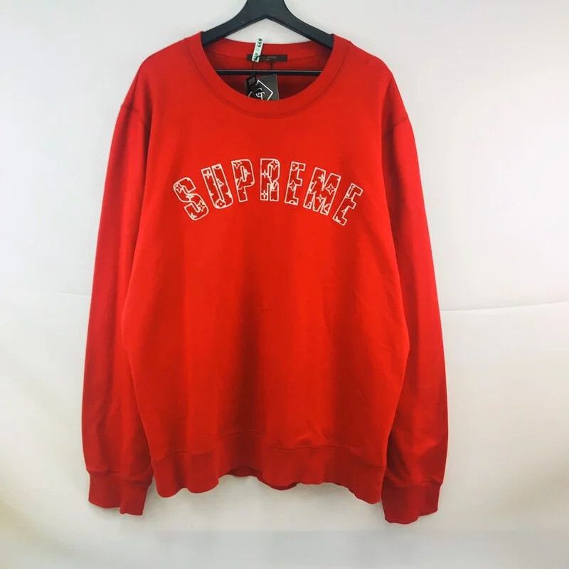 Supreme 5L Louis Vuitton x Supreme Arc Logo Sweater | Grailed