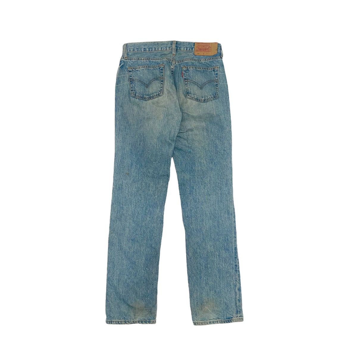Levi's × Vintage Vintage Levi's 501 Mud Washed Denim Jeans 30x31 Size US 30 / EU 46 - 4 Thumbnail