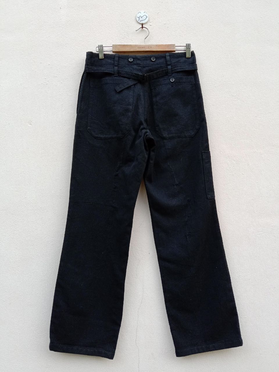 Margaret Howell Rare!! Vtg MHL Men Distressed Buckle Back Riri Trouser Pant Size US 30 / EU 46 - 5 Thumbnail