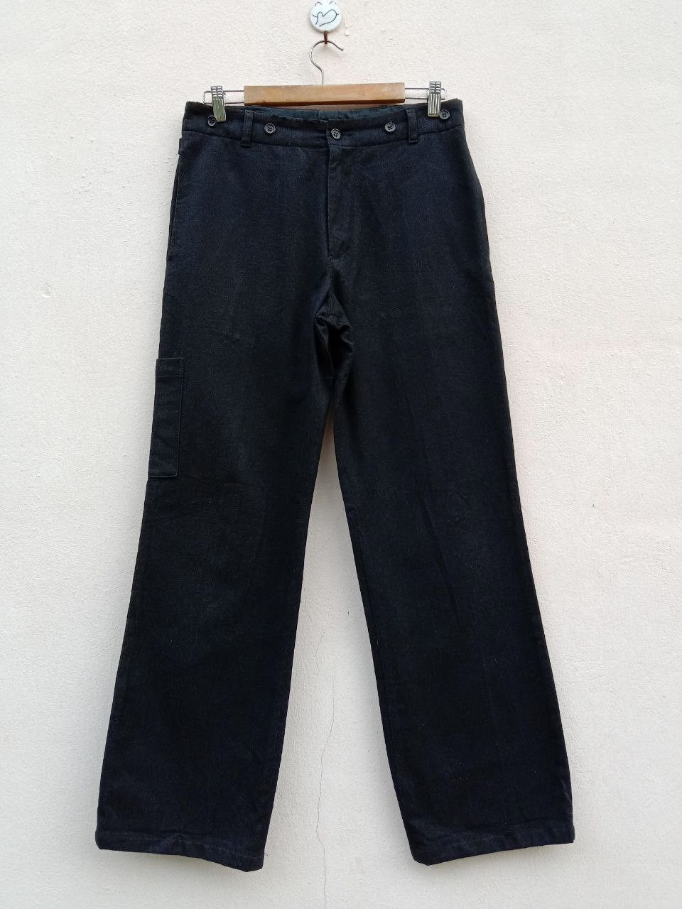 Margaret Howell Rare!! Vtg MHL Men Distressed Buckle Back Riri Trouser Pant Size US 30 / EU 46 - 4 Thumbnail
