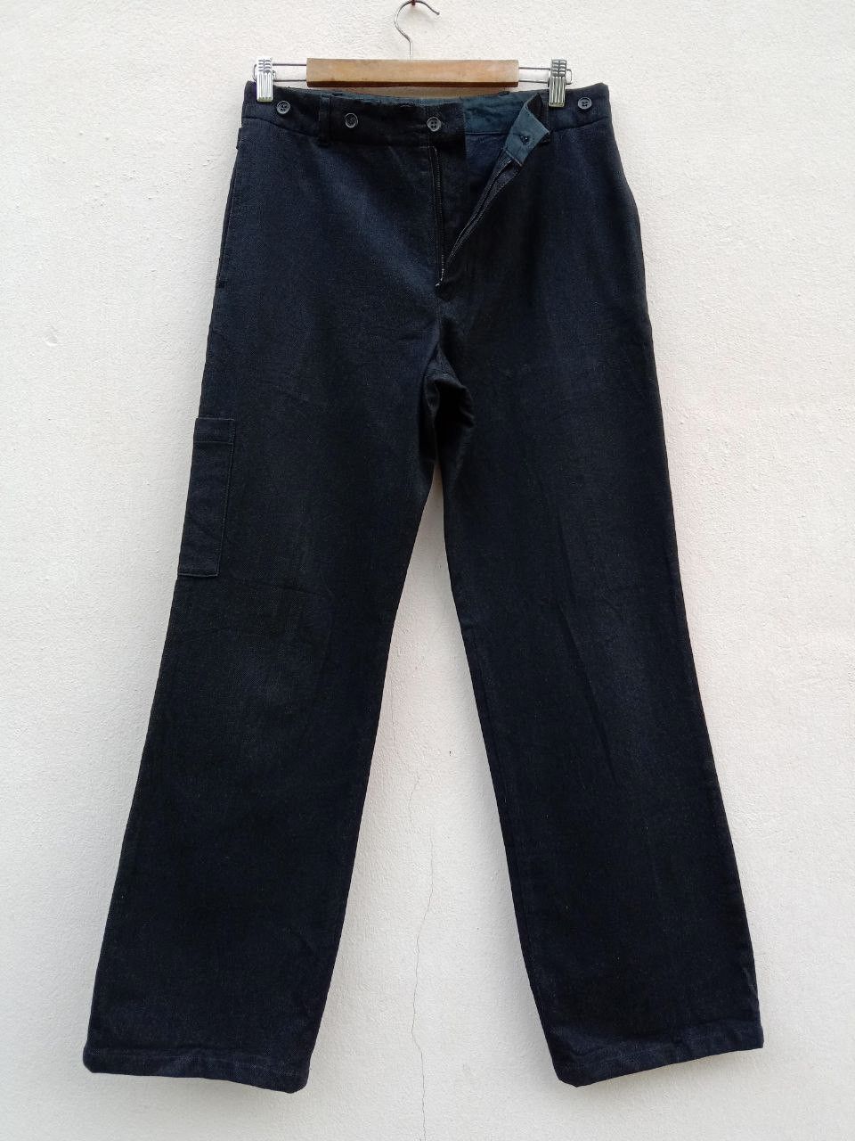 Margaret Howell Rare!! Vtg MHL Men Distressed Buckle Back Riri Trouser Pant Size US 30 / EU 46 - 3 Thumbnail