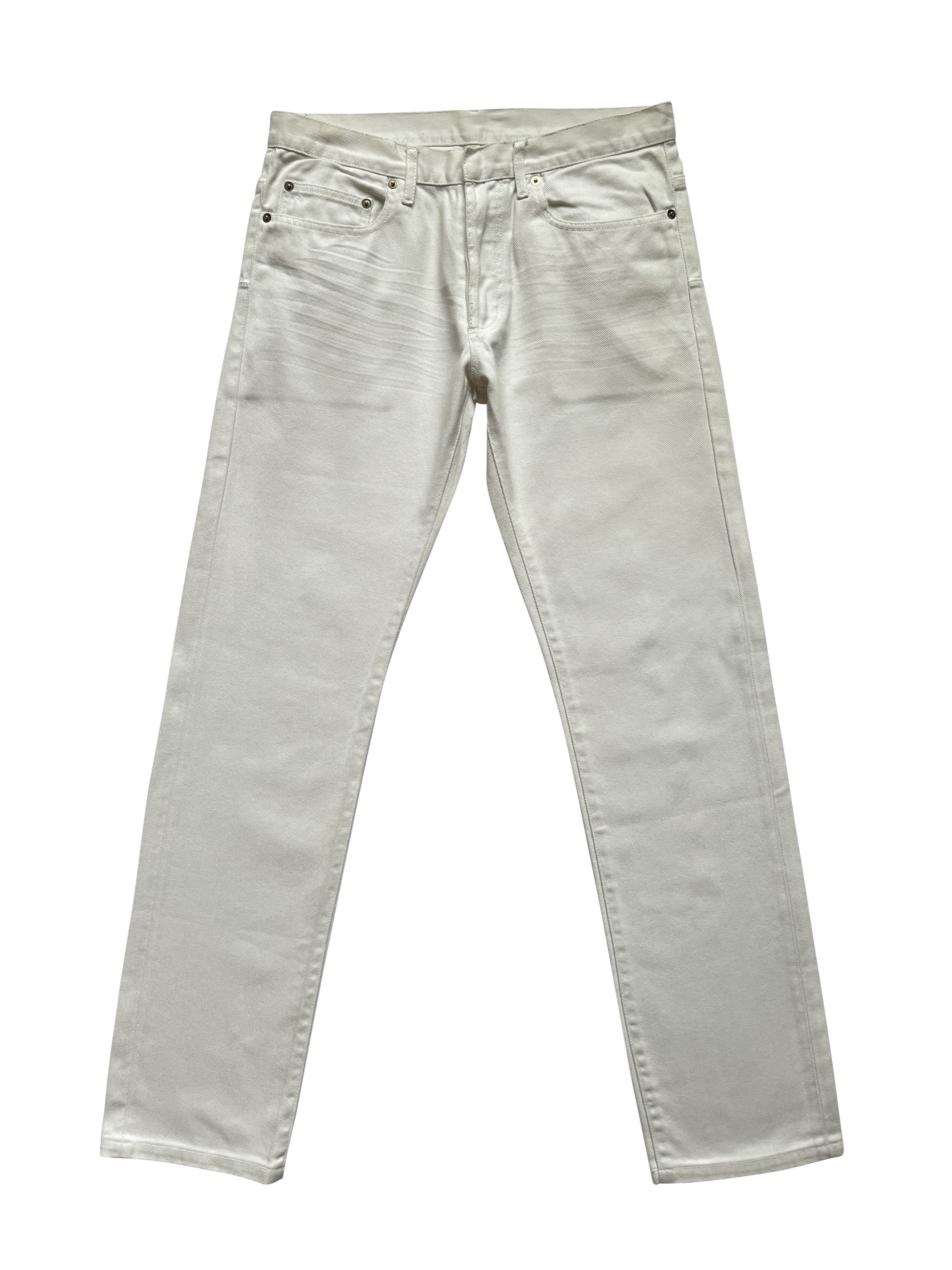 ⚡️QUICK SALE⚡️Dior By Hedi Slimane White Denim Jeans Pants