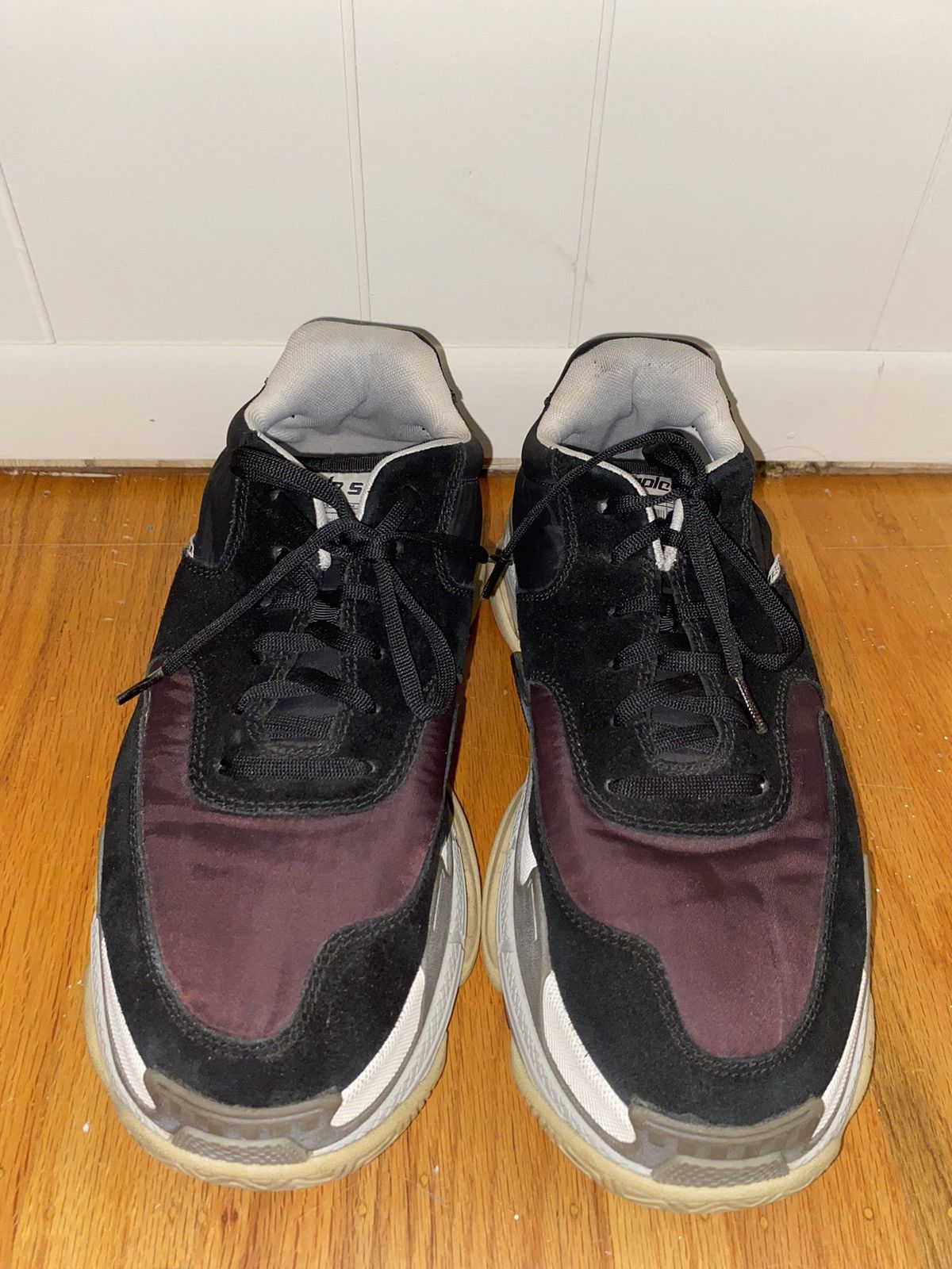 balenciaga triple s homme bordeaux