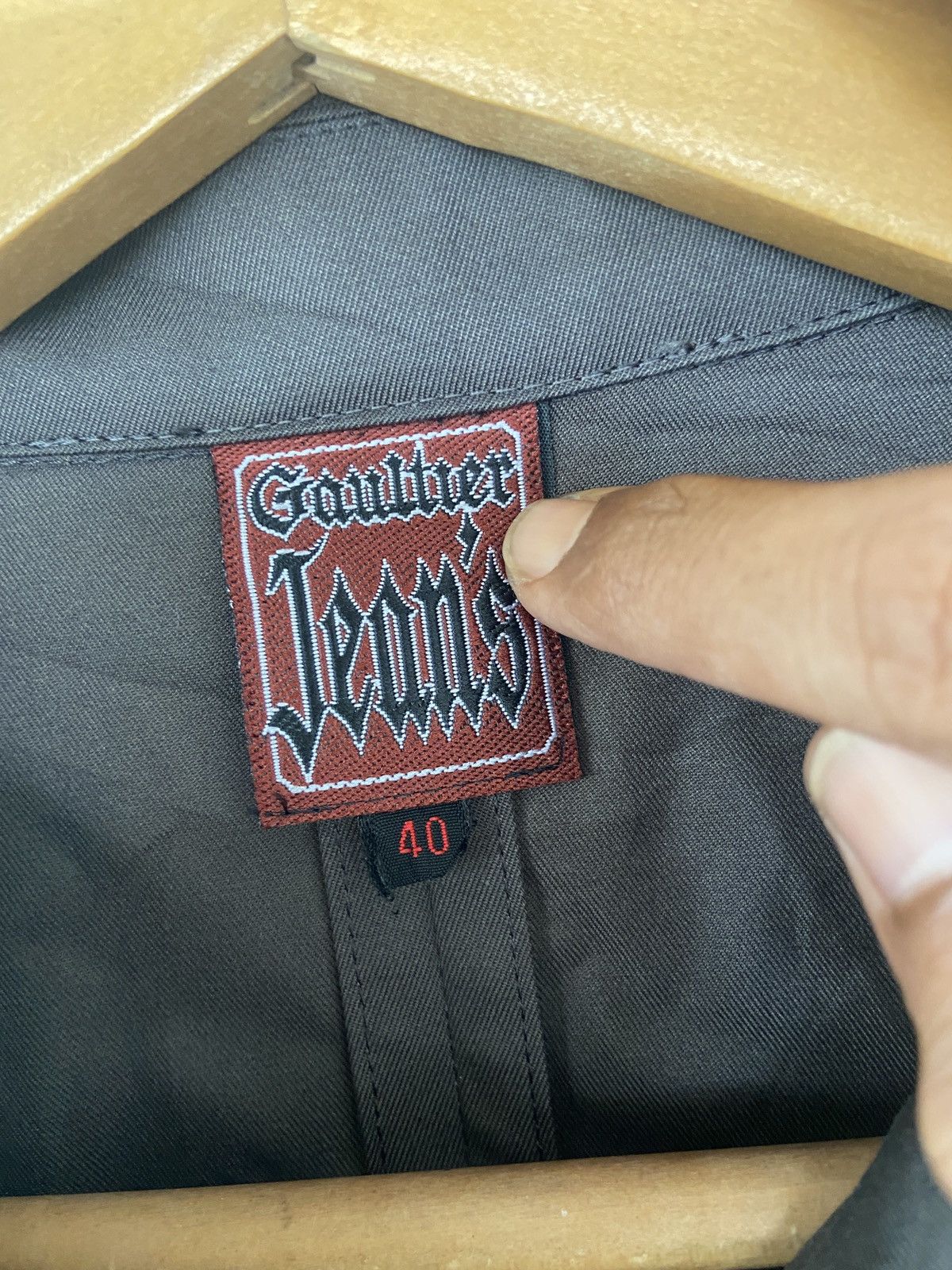 Jean Paul Gaultier Vintage Gaultier Jeans Button Up Overcoat Jacket Size M / US 6-8 / IT 42-44 - 5 Thumbnail