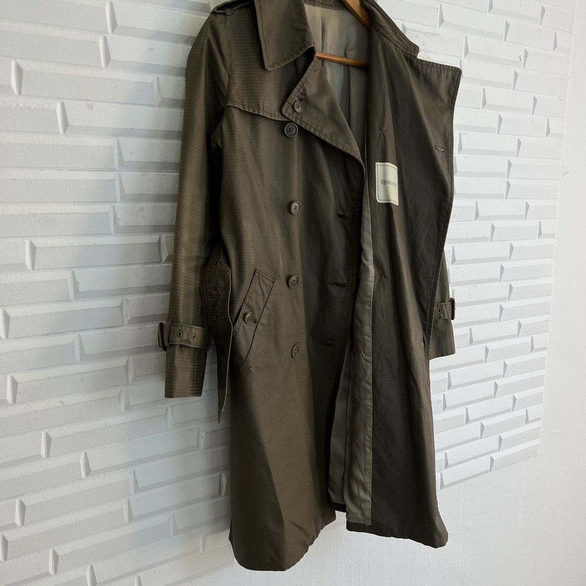 Hysteric Glamour VINTAGE HYSTERIC GLAMOUR TRENCH COAT AVANT GARDE STYLE Size US M / EU 48-50 / 2 - 16 Thumbnail